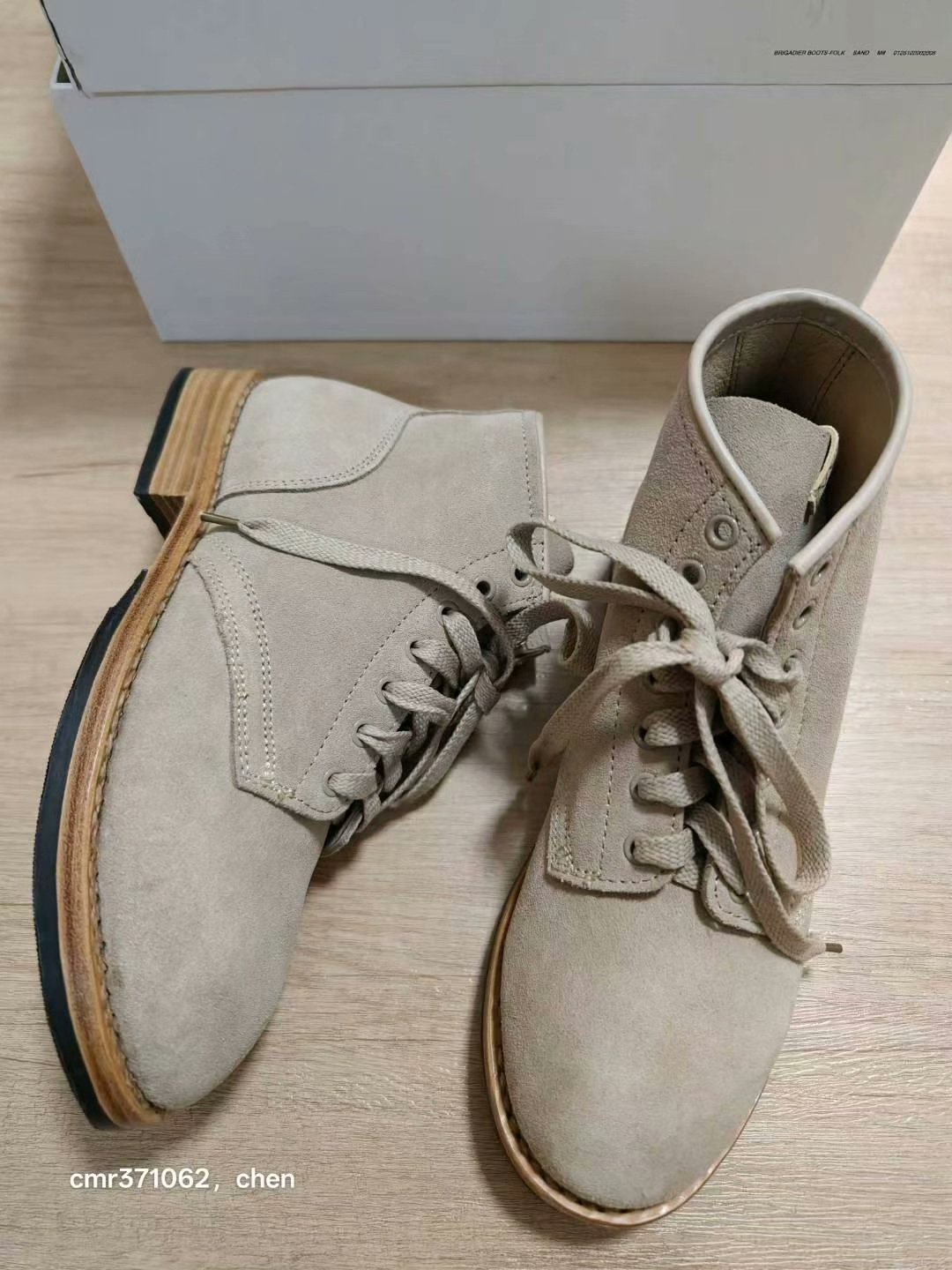 visvim 25ss Brigadier Boots Folk — front