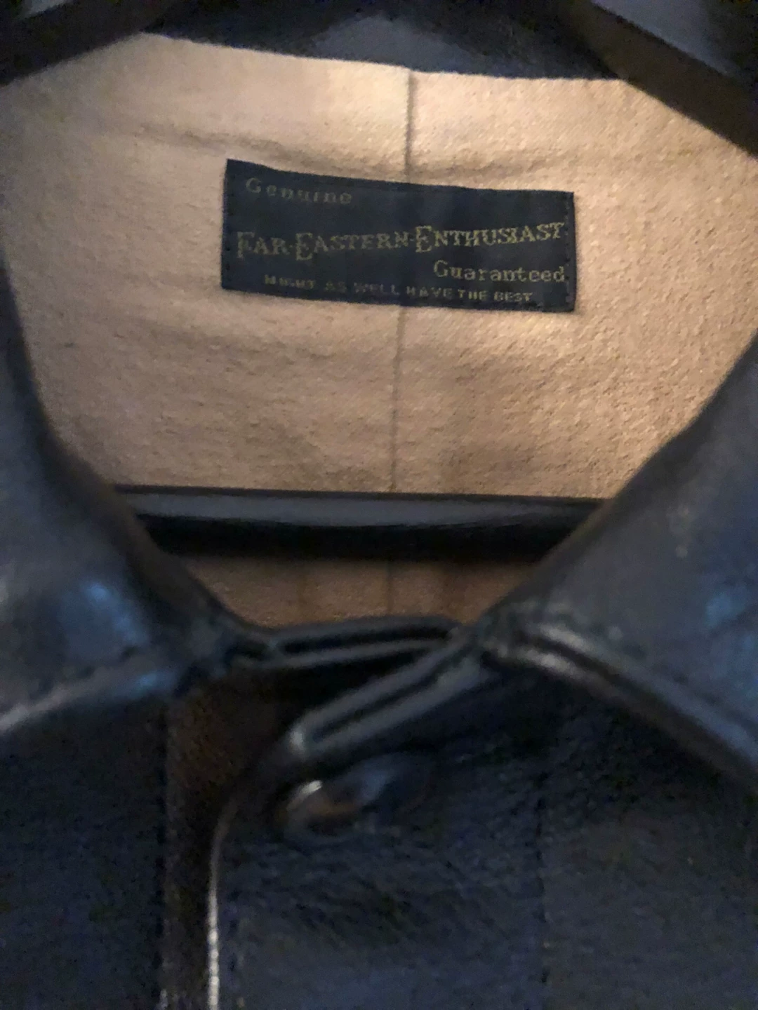 Far Eastern Enthusiast Classic 506 Jacket — detail