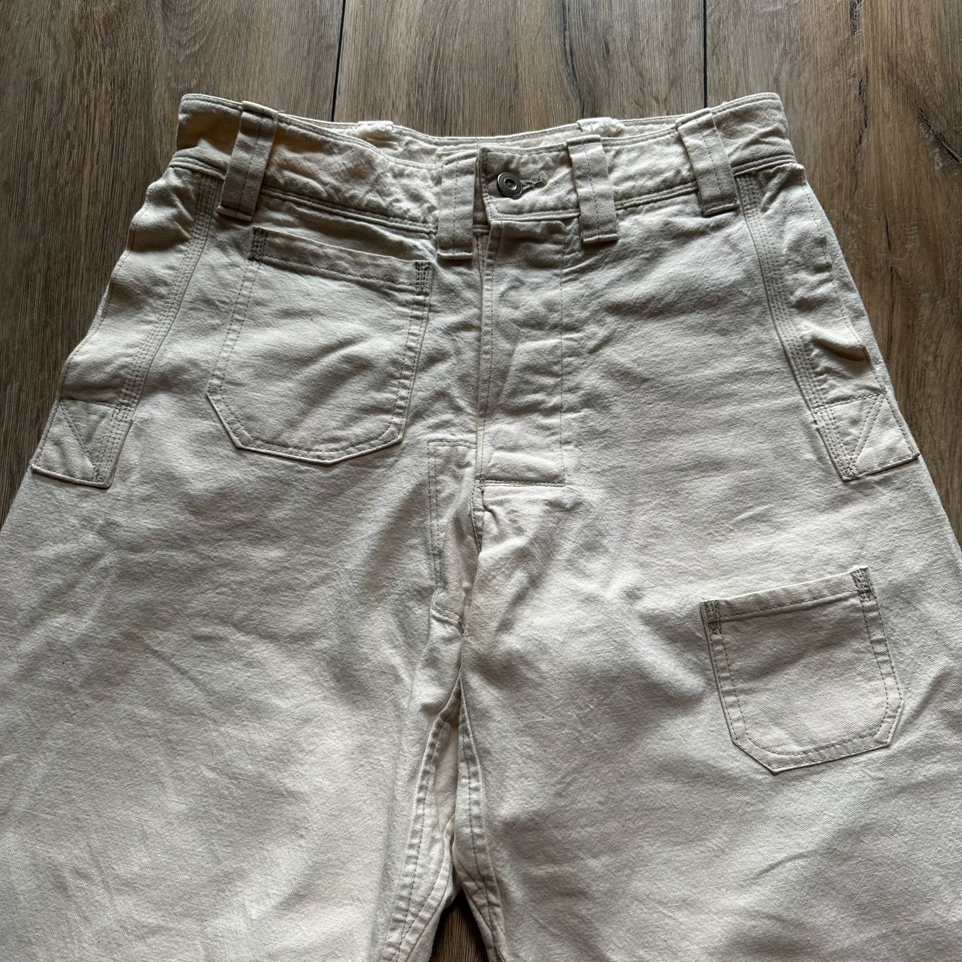 Jelado John Gluckow White Painter Pants — detail