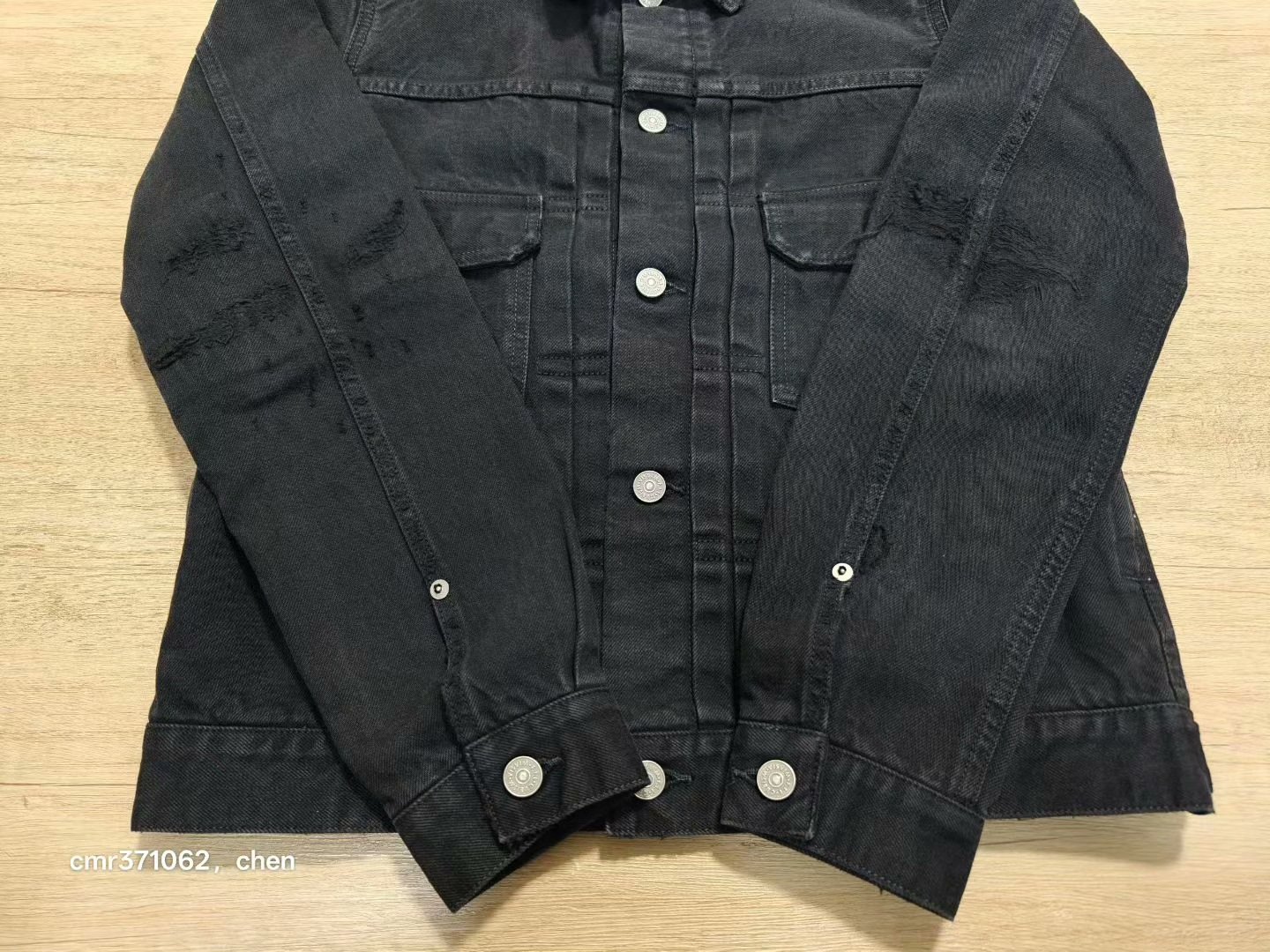 VISVIM 21 ICT 101 JKT CMYK BLK DMGD — back