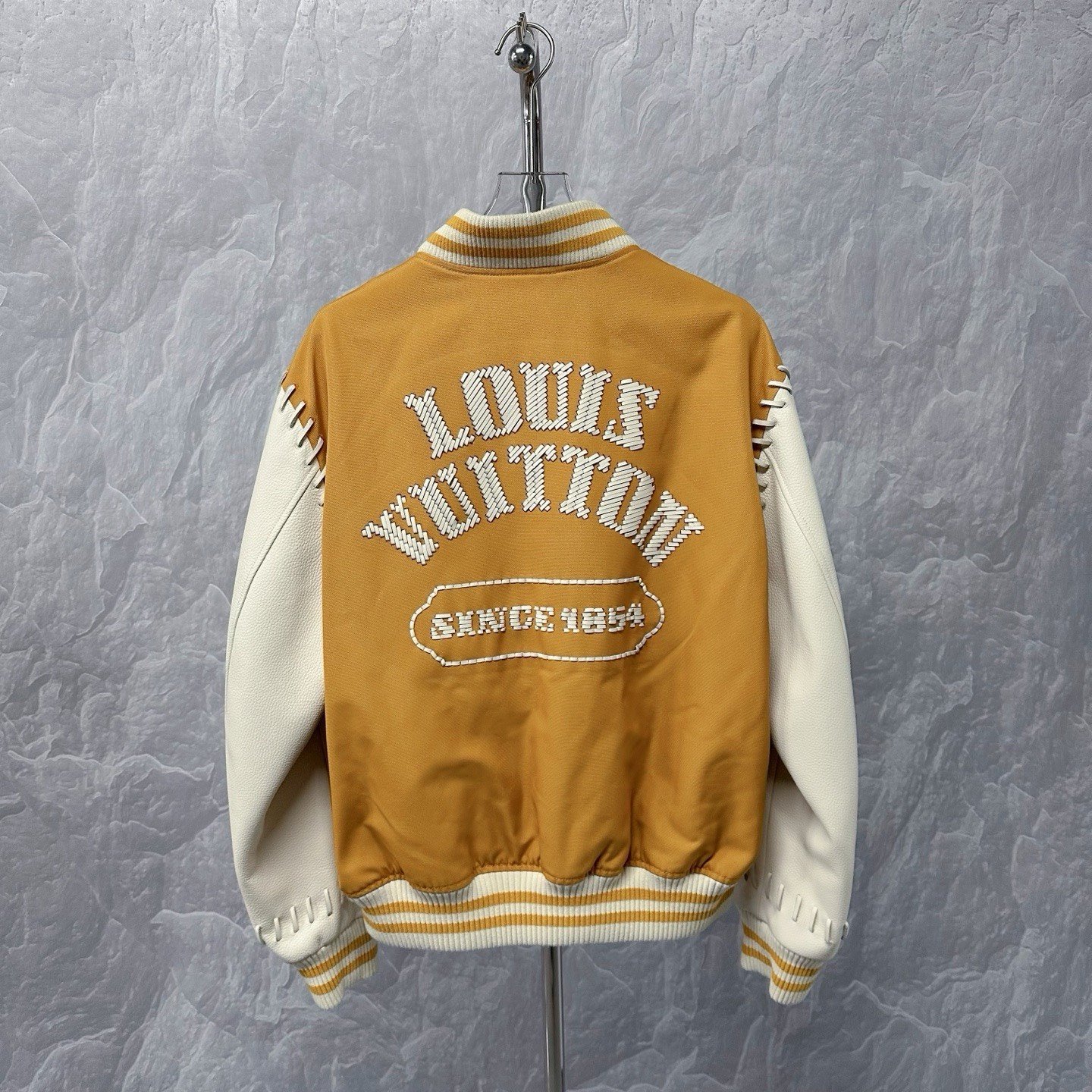 Louis Vuitton LV FW24 Varsity Jacket — back