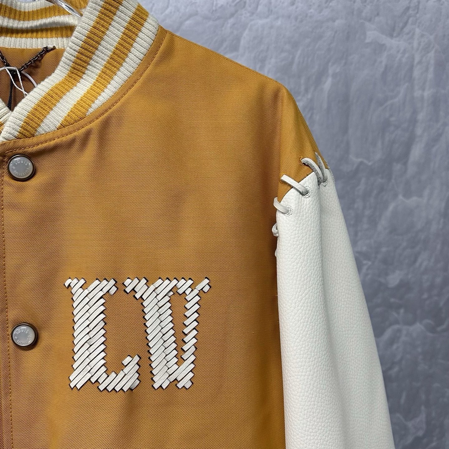 Louis Vuitton LV FW24 Varsity Jacket — detail