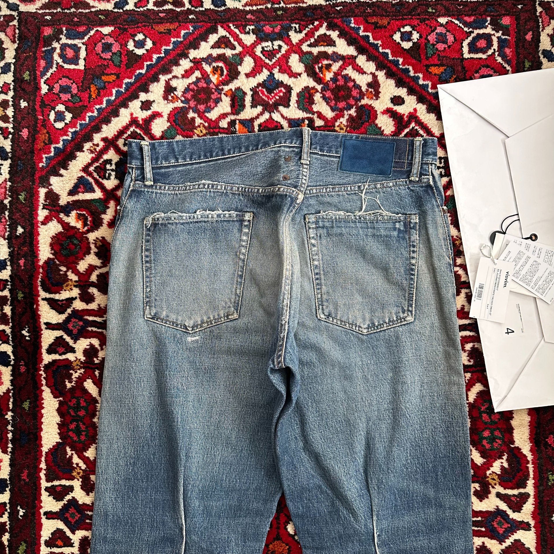 VISVIM 22ss JOURNEYMAN D27 Jeans 4 — back