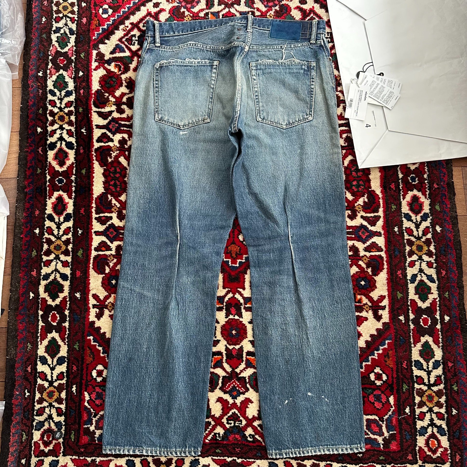VISVIM 22ss JOURNEYMAN D27 Jeans 4 — front