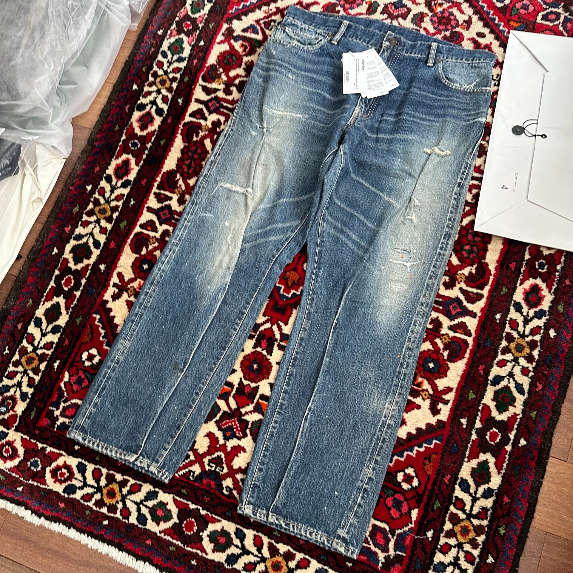VISVIM 22ss JOURNEYMAN D27 Jeans 4 — label