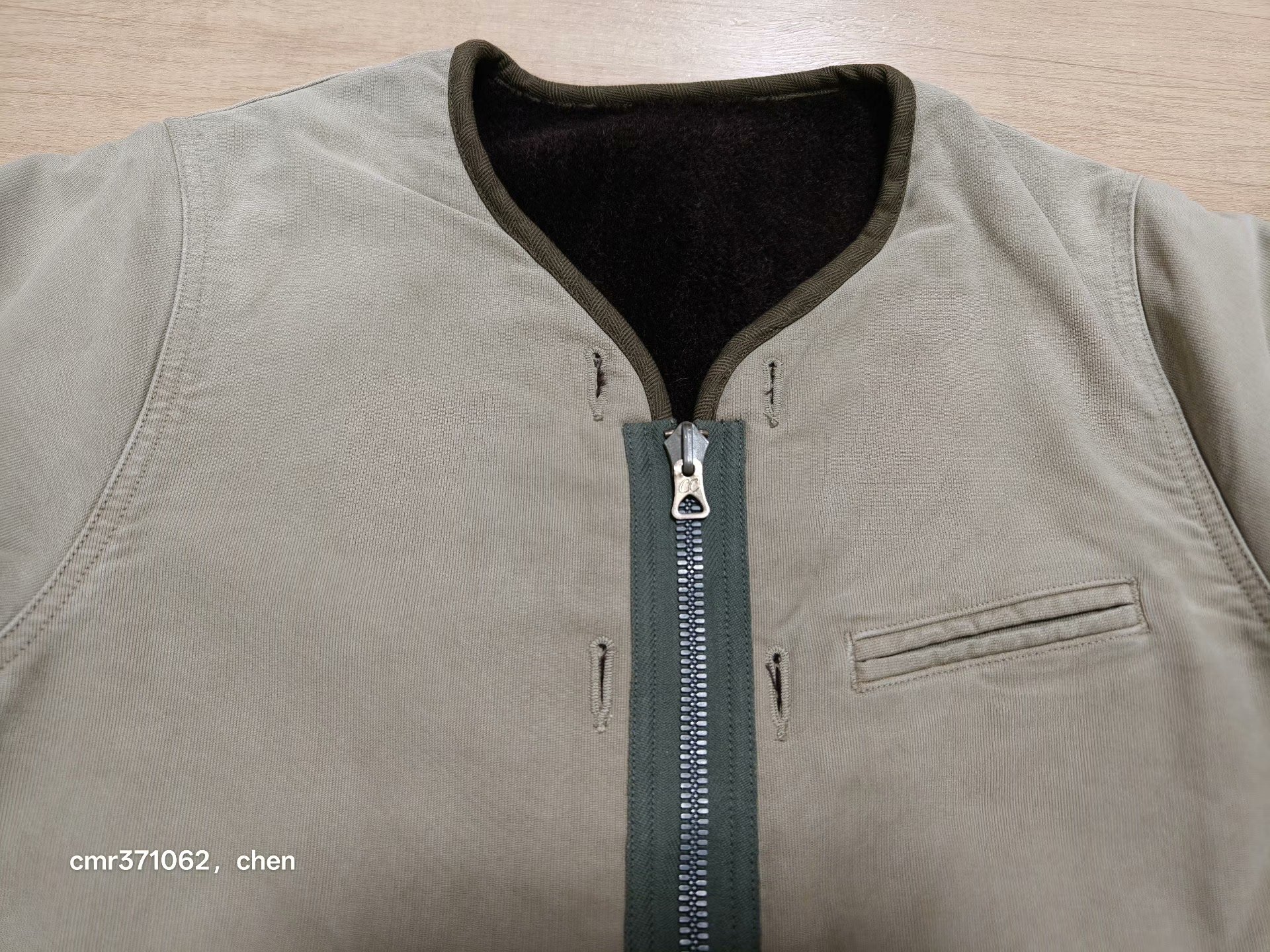 VISVIM 22AW Military Liner Jacket — front