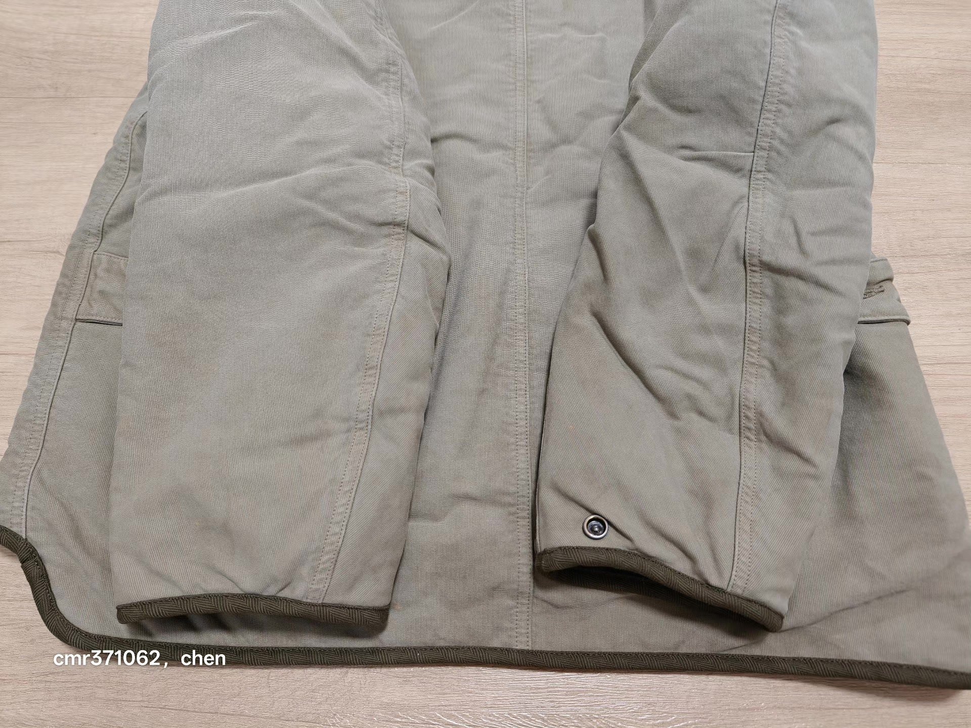 VISVIM 22AW Military Liner Jacket — label
