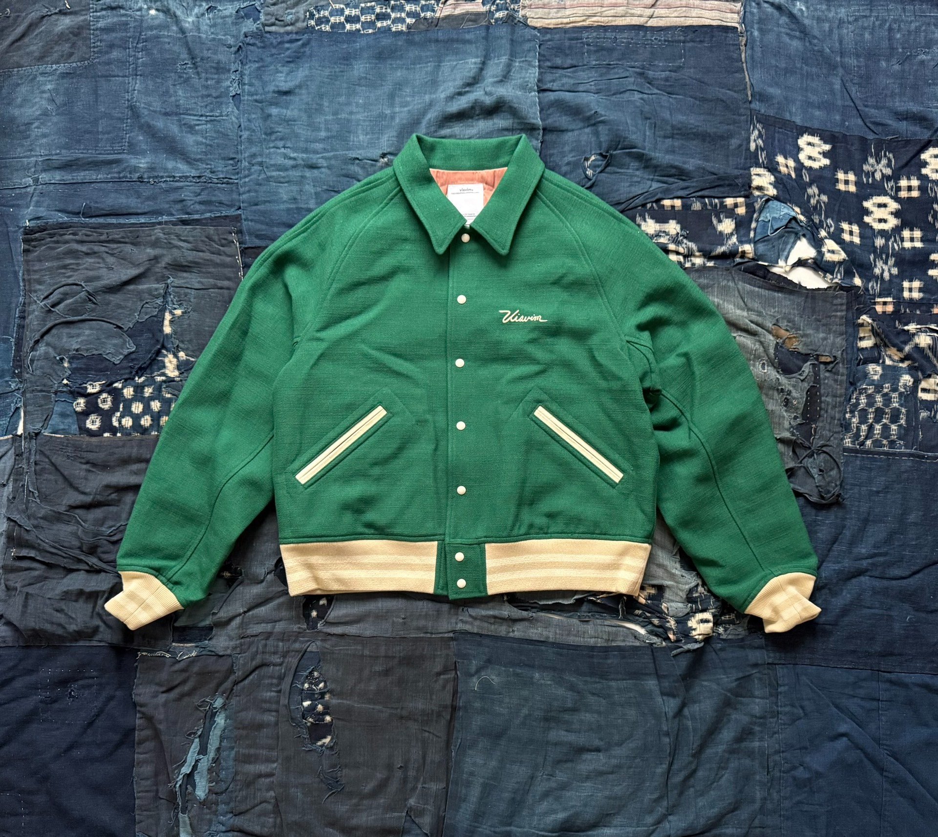 VISVIM 26SS CRESTWOOD VARSITY JKT — front