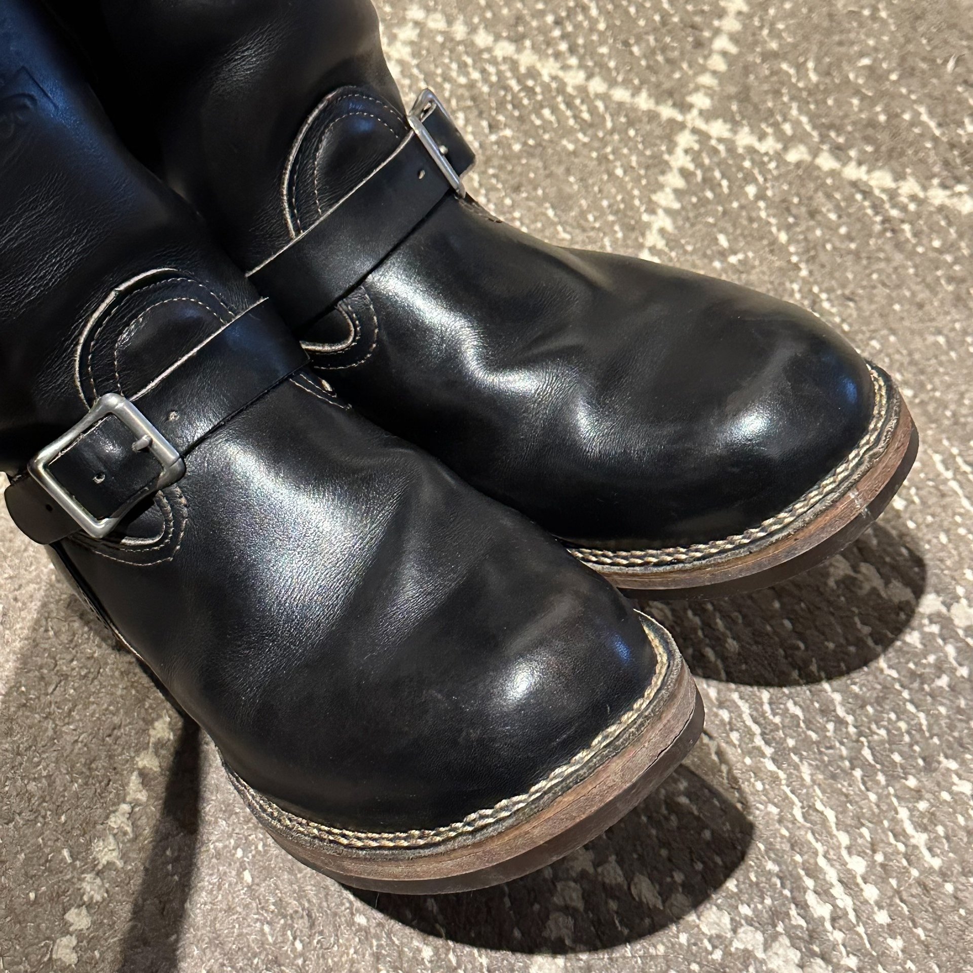 Wesco Boss 7.5EE Engineer Boots — front