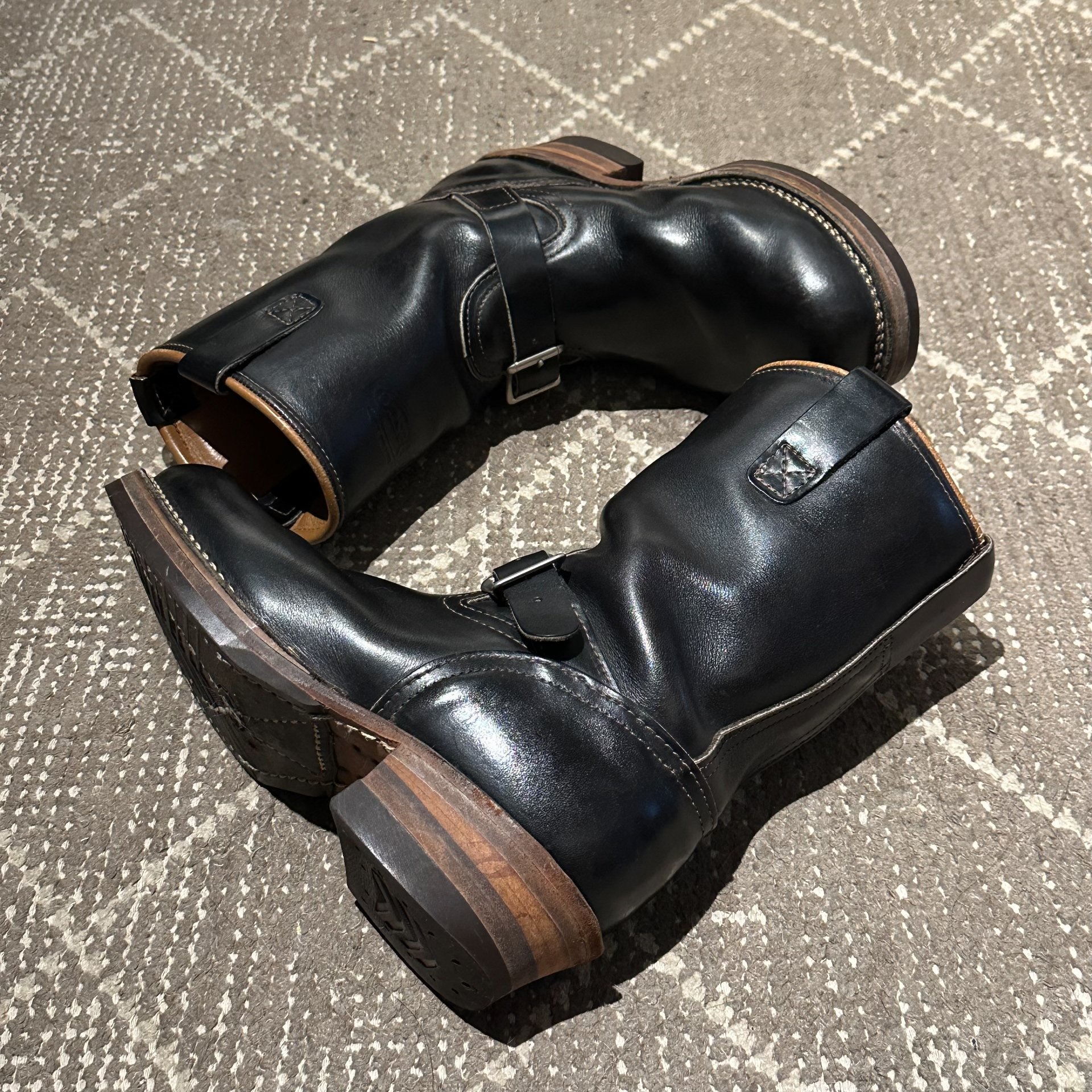 Wesco Boss 7.5EE Engineer Boots — detail