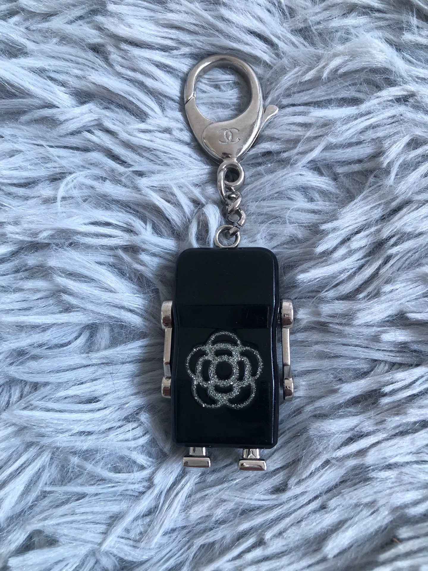 Chanel Robot Keychain Bag Charm — detail
