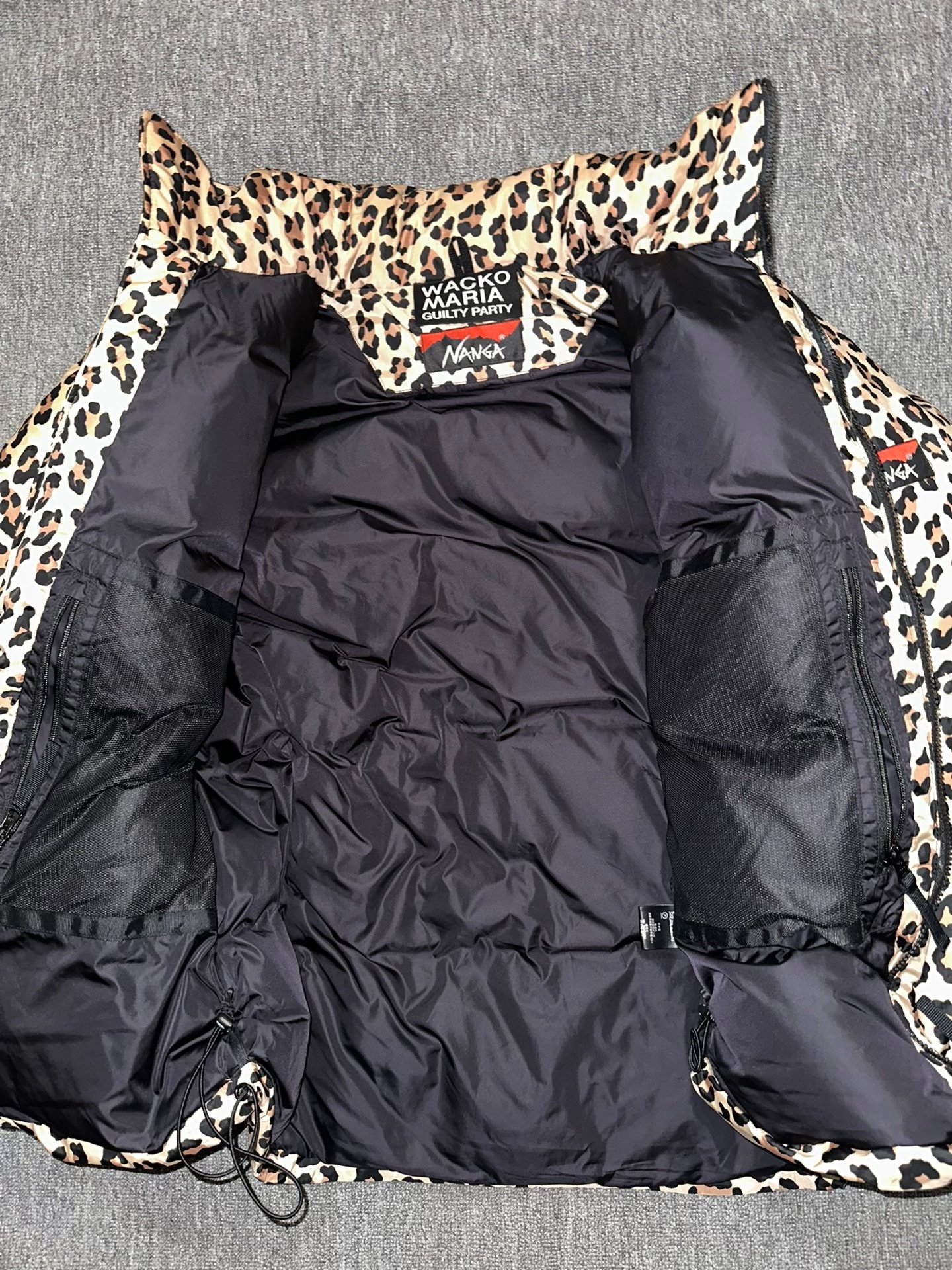 Wacko Maria Nanga Collaboration Down Jacket — detail