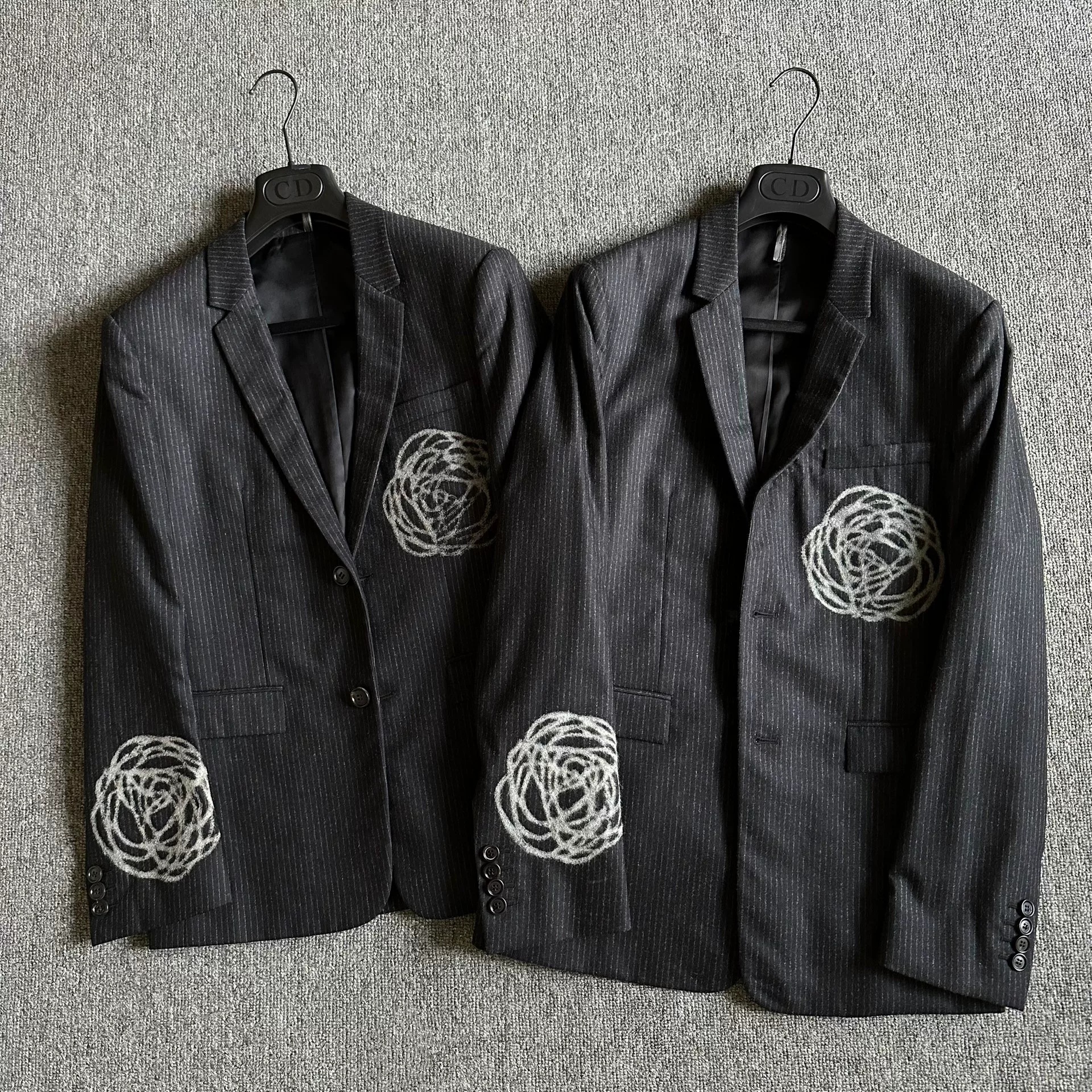 Dior Homme 14FW Lily of the Valley Suit