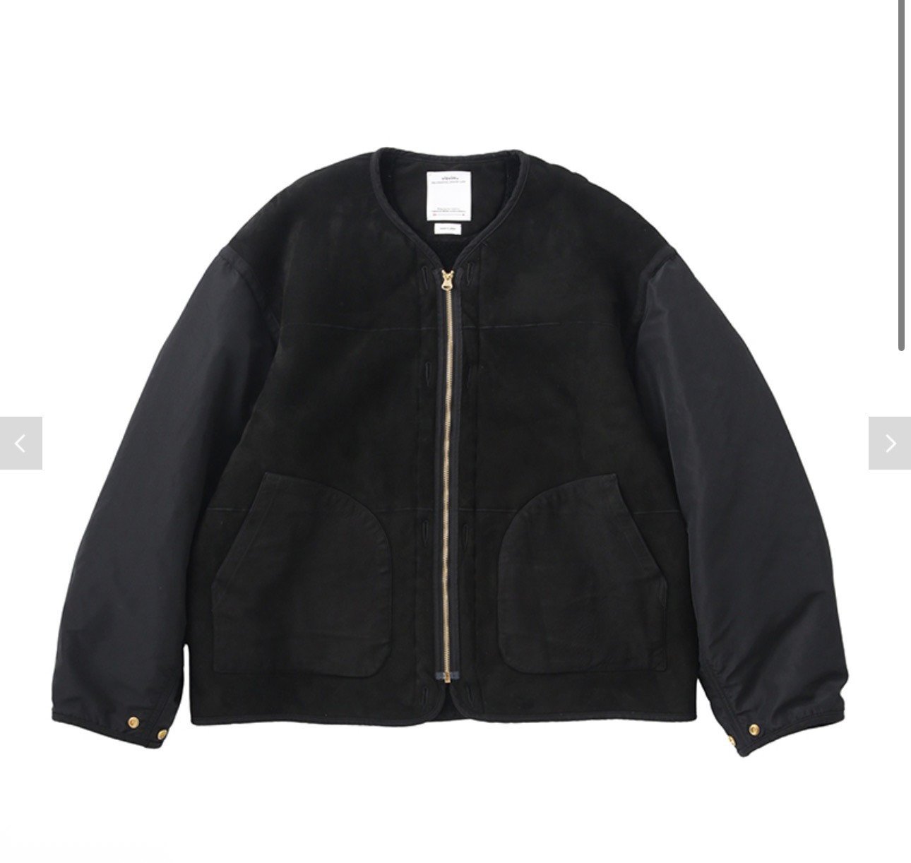 visvim iris jkt sheepskin FIL limited — back