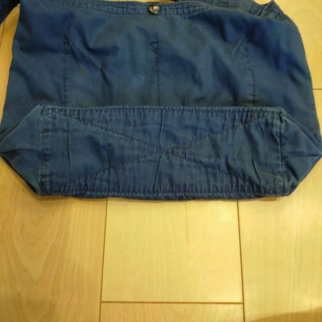 Porter Japan Indigo Dyed Shoulder Bag — back