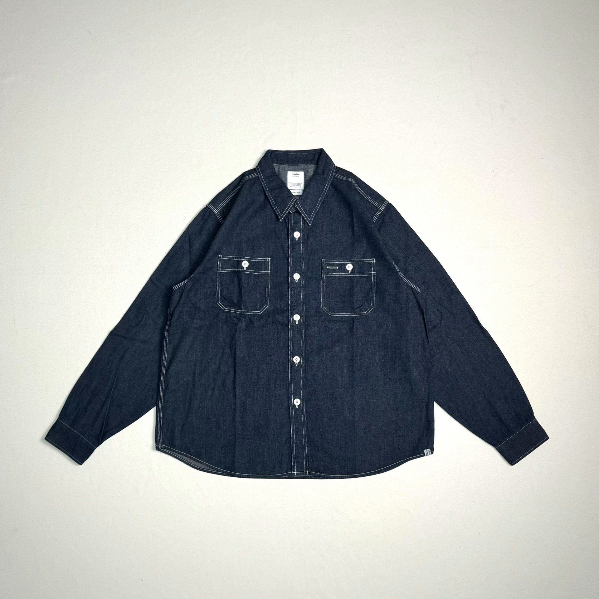 VISVIM 26ss Larrikin L/S Denim Shirt