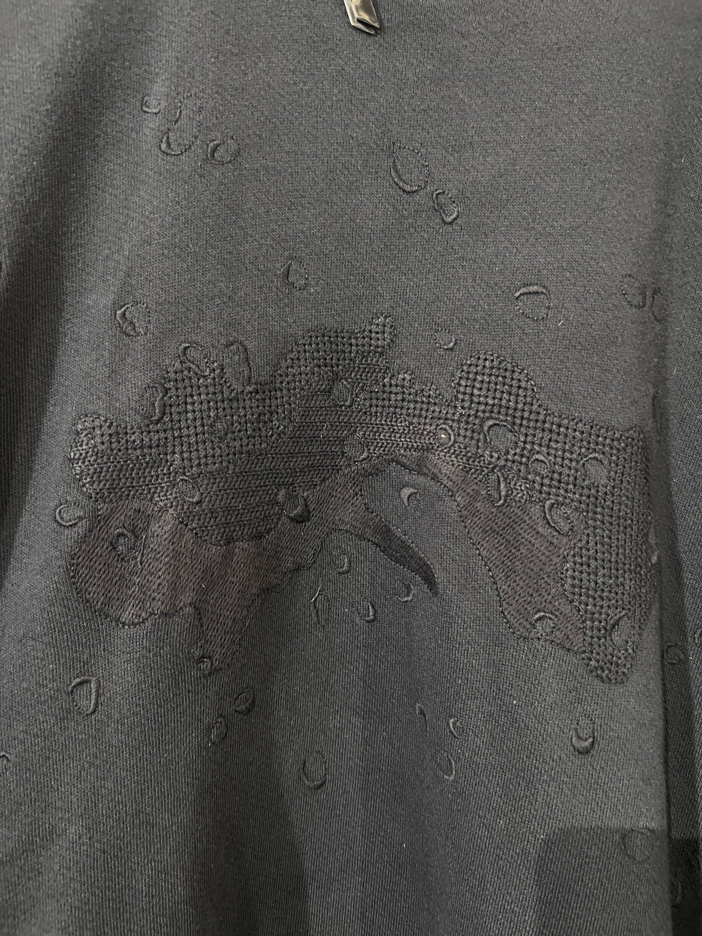 Boris Bidjan Saberi 11by bbs H1F Hoodie — label