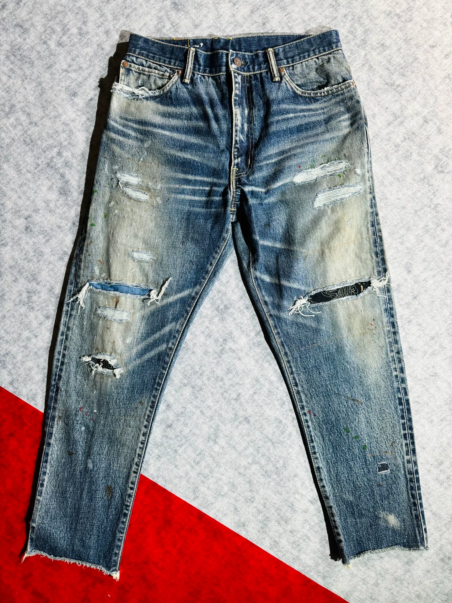 visvim Journeyman Tacked Crash 20AW ICT Jeans