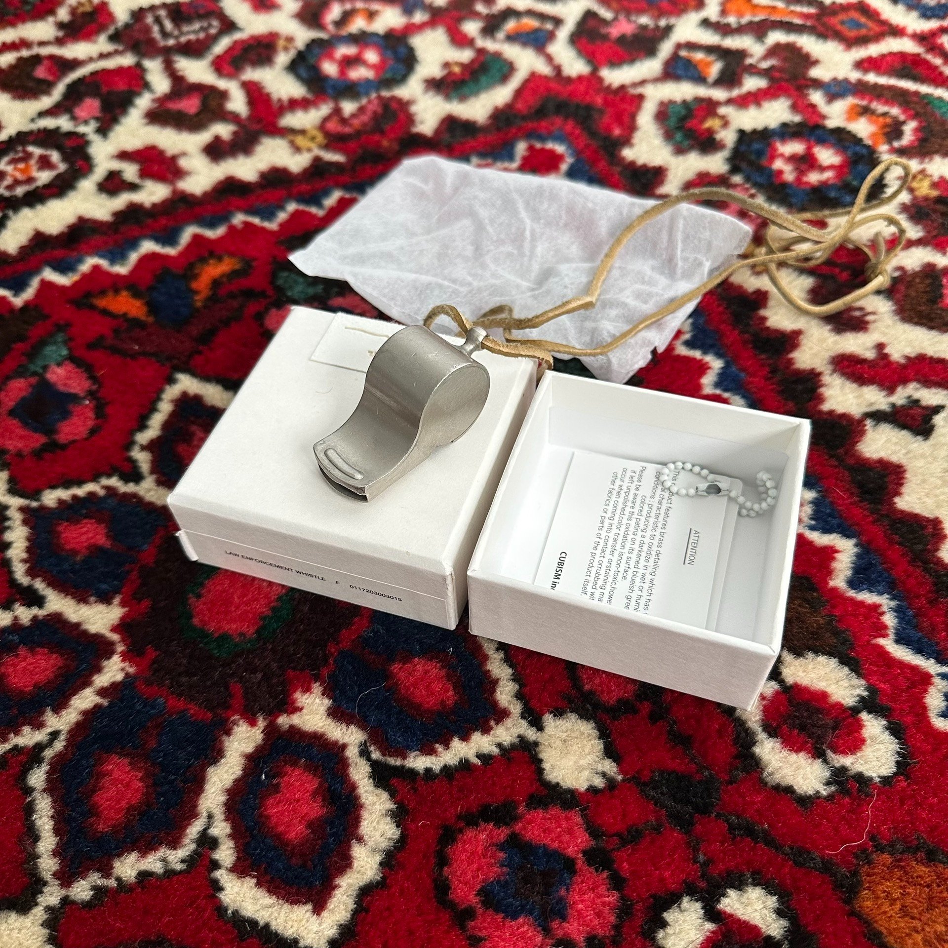 visvim 17AW Law Enforcement Whistle — detail