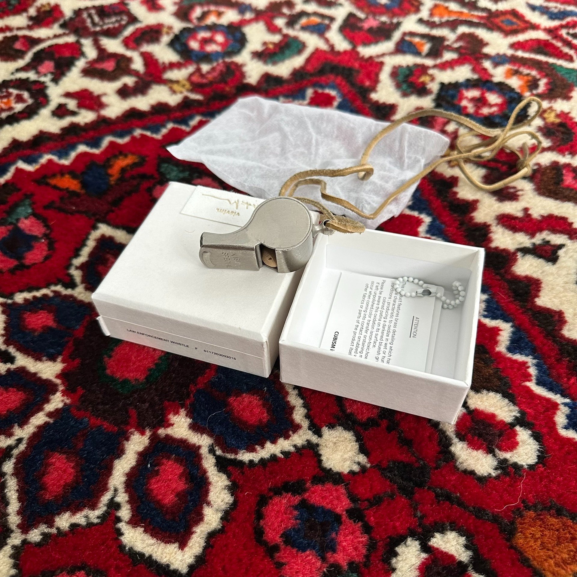 visvim 17AW Law Enforcement Whistle — back