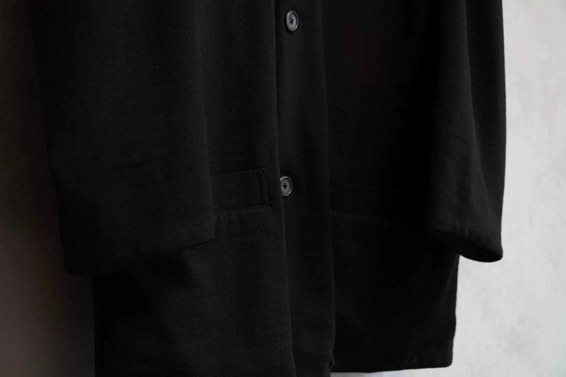 Yohji Yamamoto 80SS Double Knit Jacket — label
