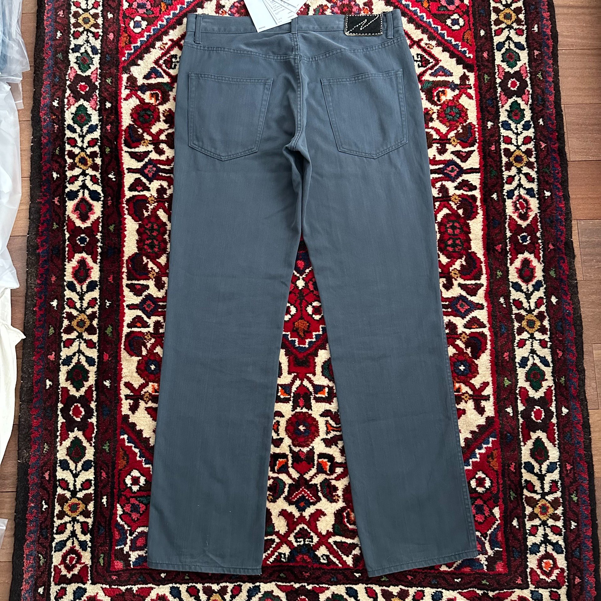visvim 23aw ICT Fluxus 01 Slim Pants — detail