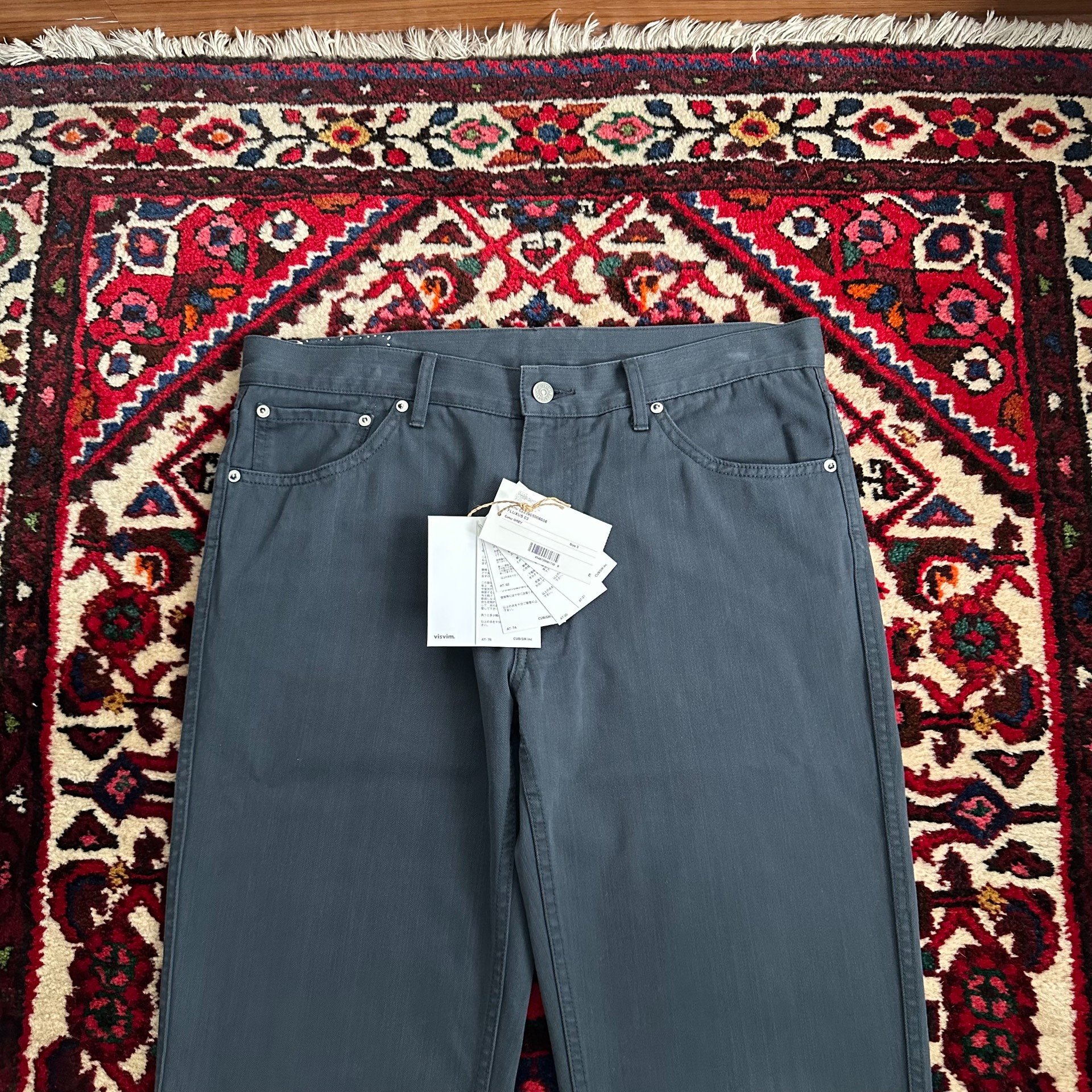 visvim 23aw ICT Fluxus 01 Slim Pants — back