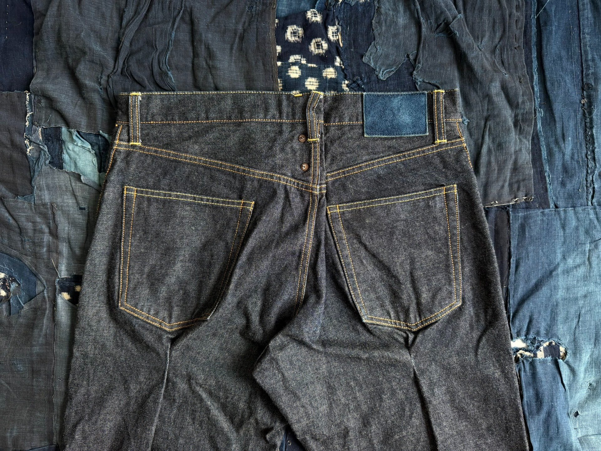 visvim 22AW Journeyman Straight Jeans — label
