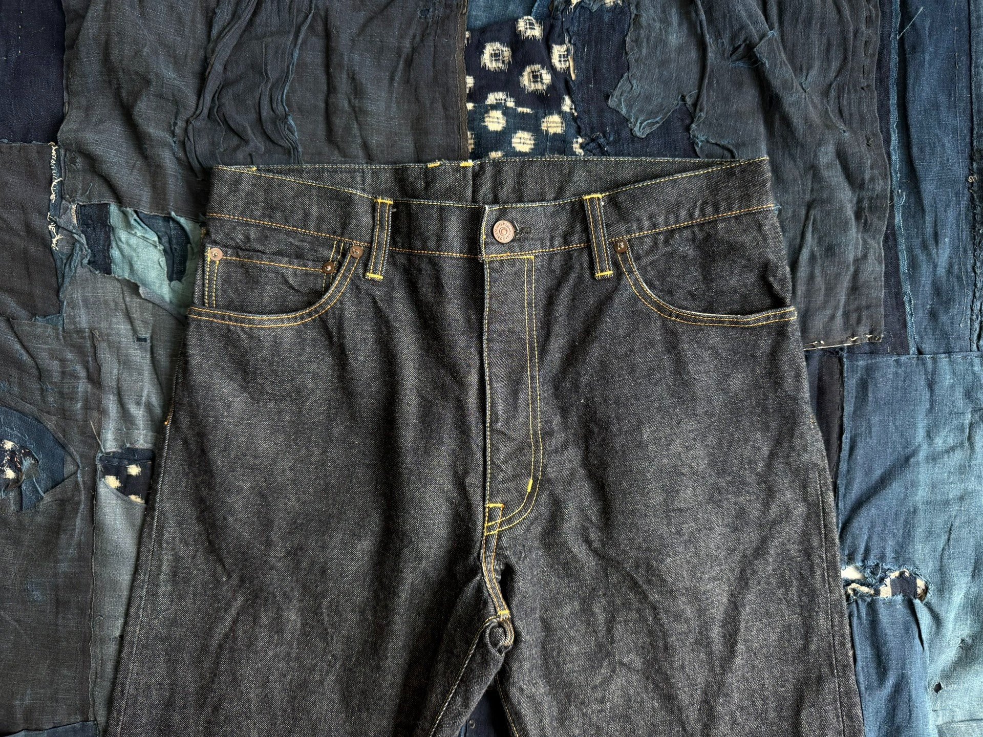 visvim 22AW Journeyman Straight Jeans — back