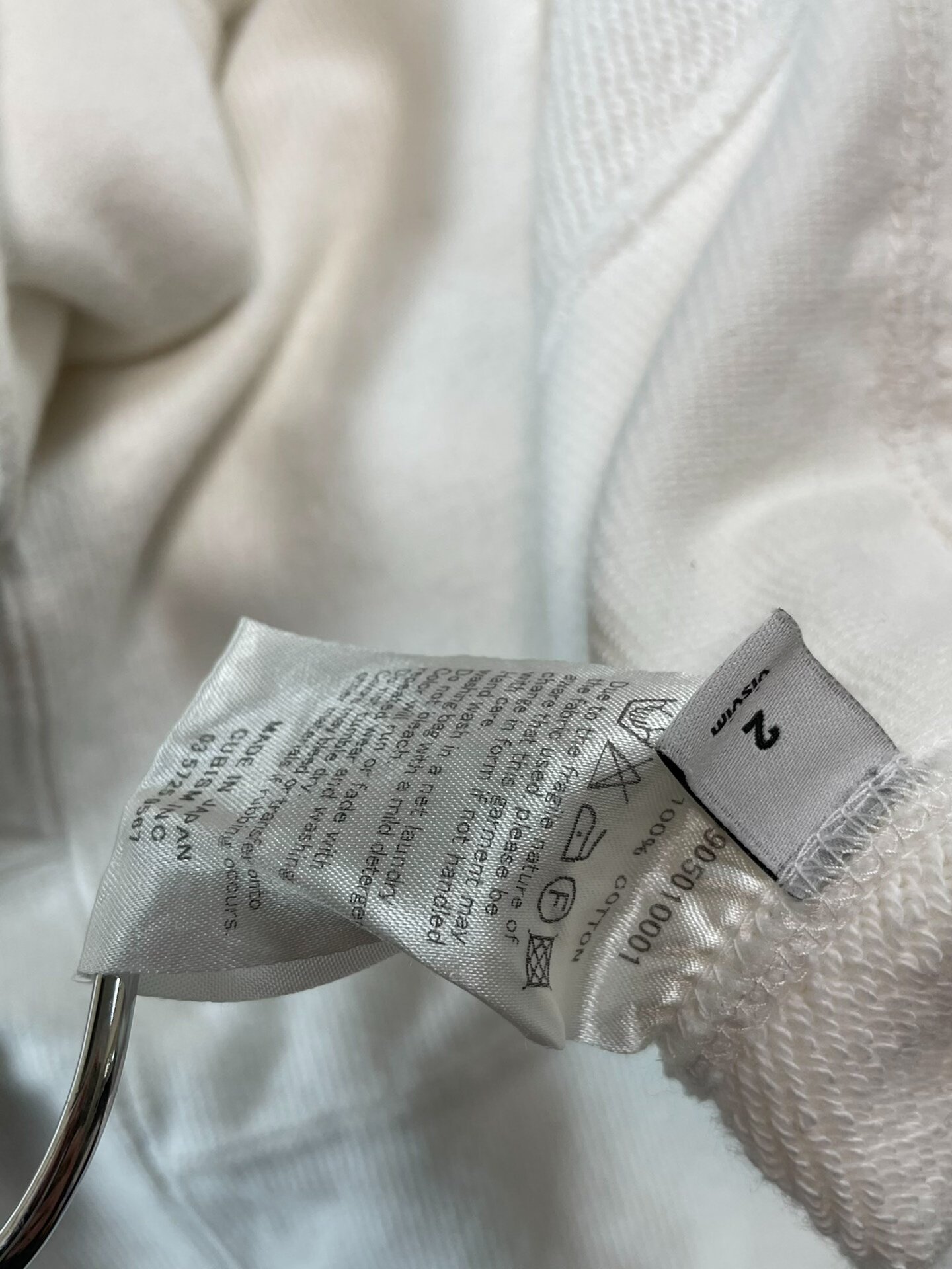 VISVIM ICT HOODIE P.O. PATCHES — label