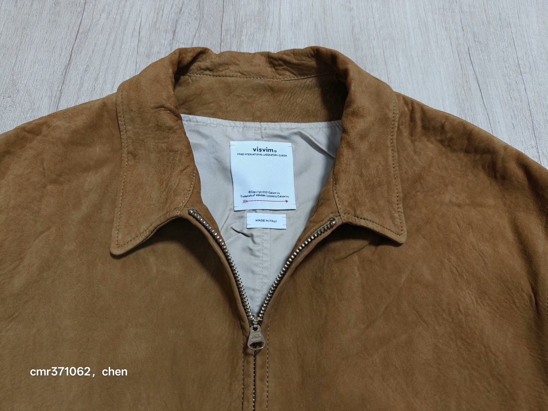 VISVIM 25AW MAHON SUEDE JKT — detail