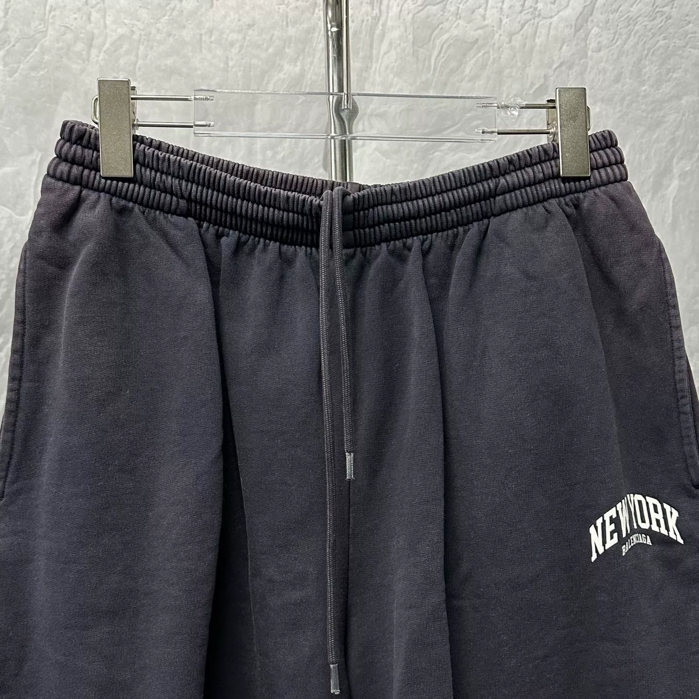 Balenciaga Letter Print Shorts S — front