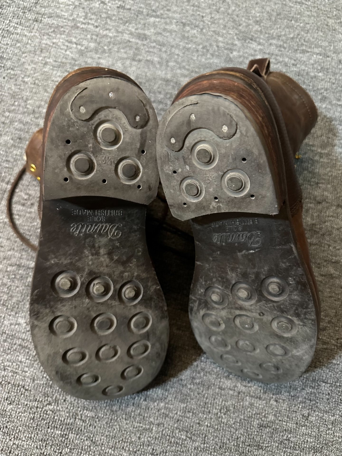 visvim poundmaker leather work boots — back