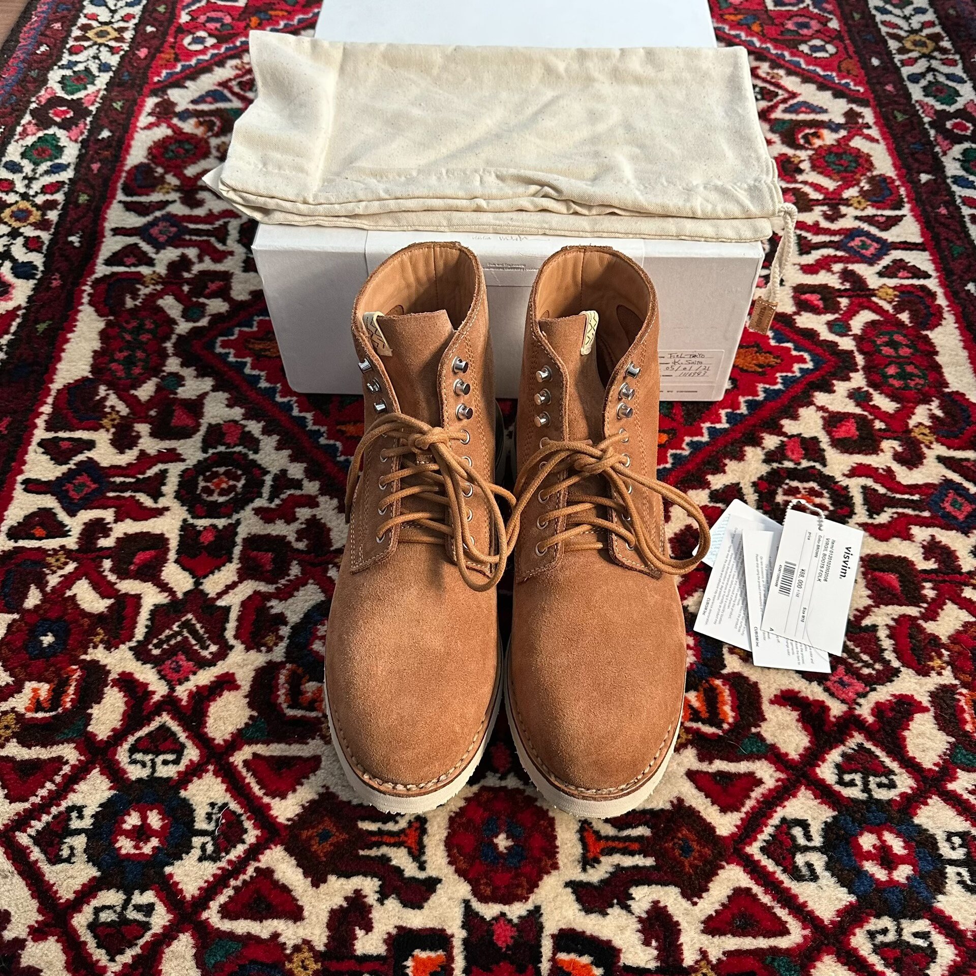 visvim 20ss Virgil Folk Boots
