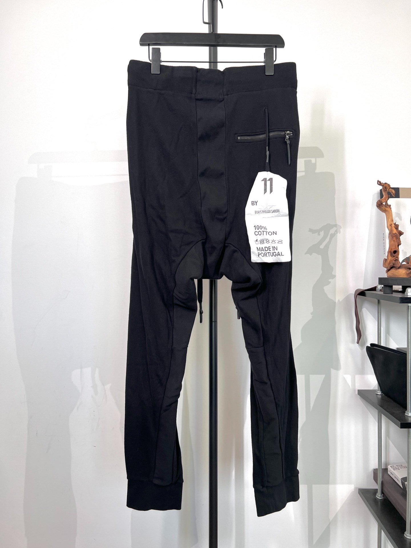 Boris Bidjan Saberi P13 Drop-Crotch Sweatpants — front