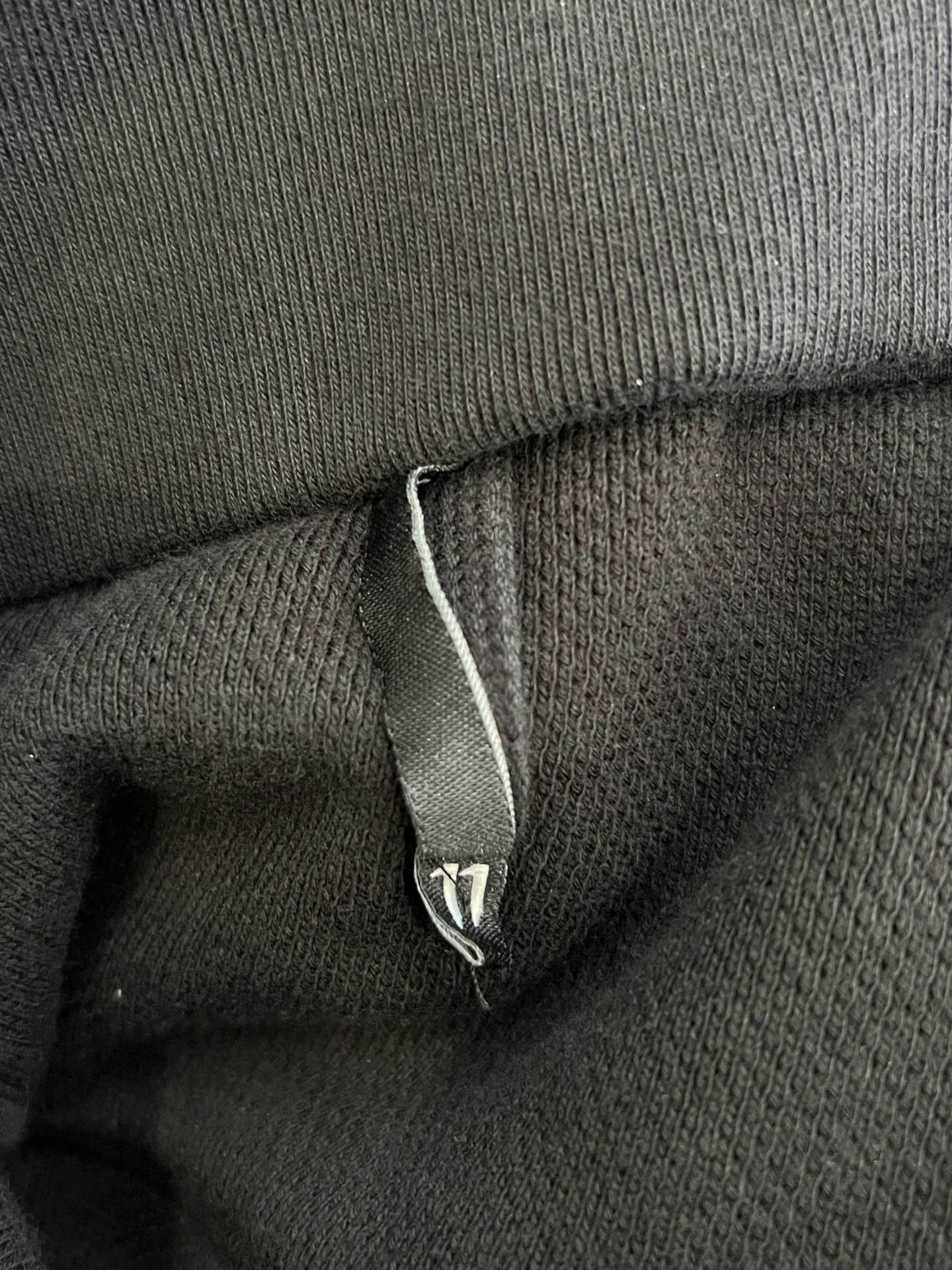Boris Bidjan Saberi P13 Drop-Crotch Sweatpants — label