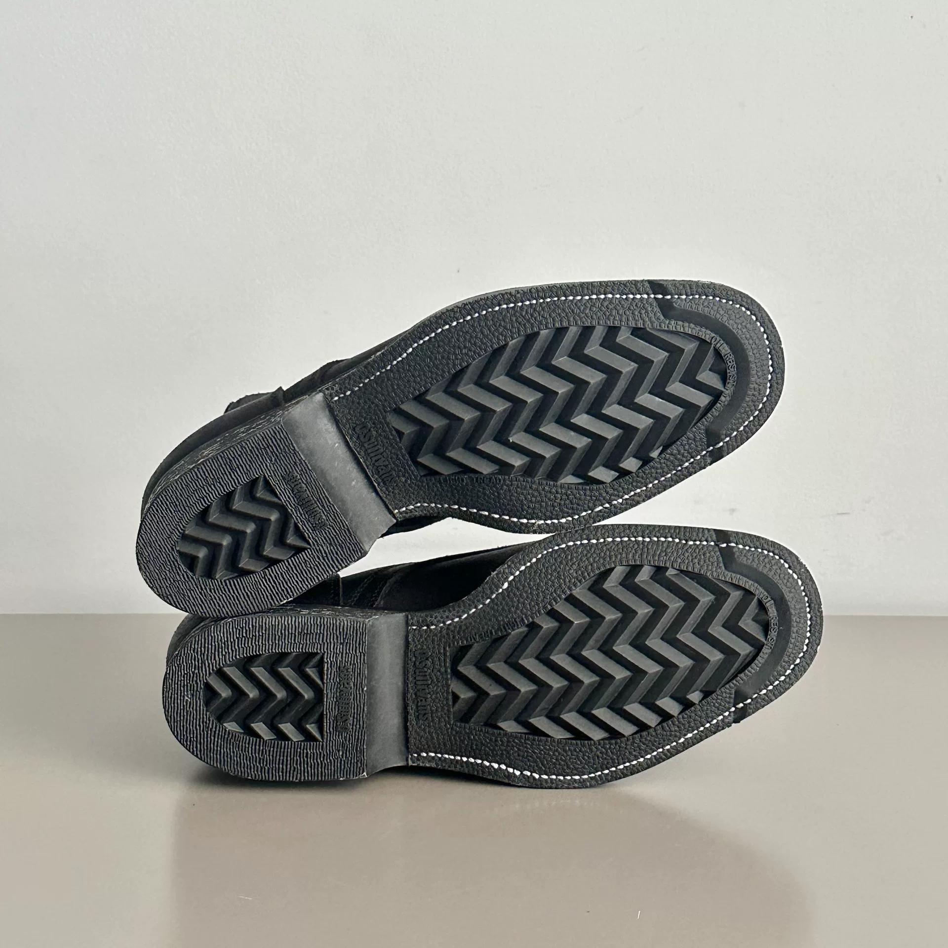 Clinch Yeager Gustave Black Boots — back