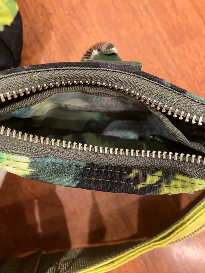 Porter Toga Camo Tie-Dye Waist Bag — detail