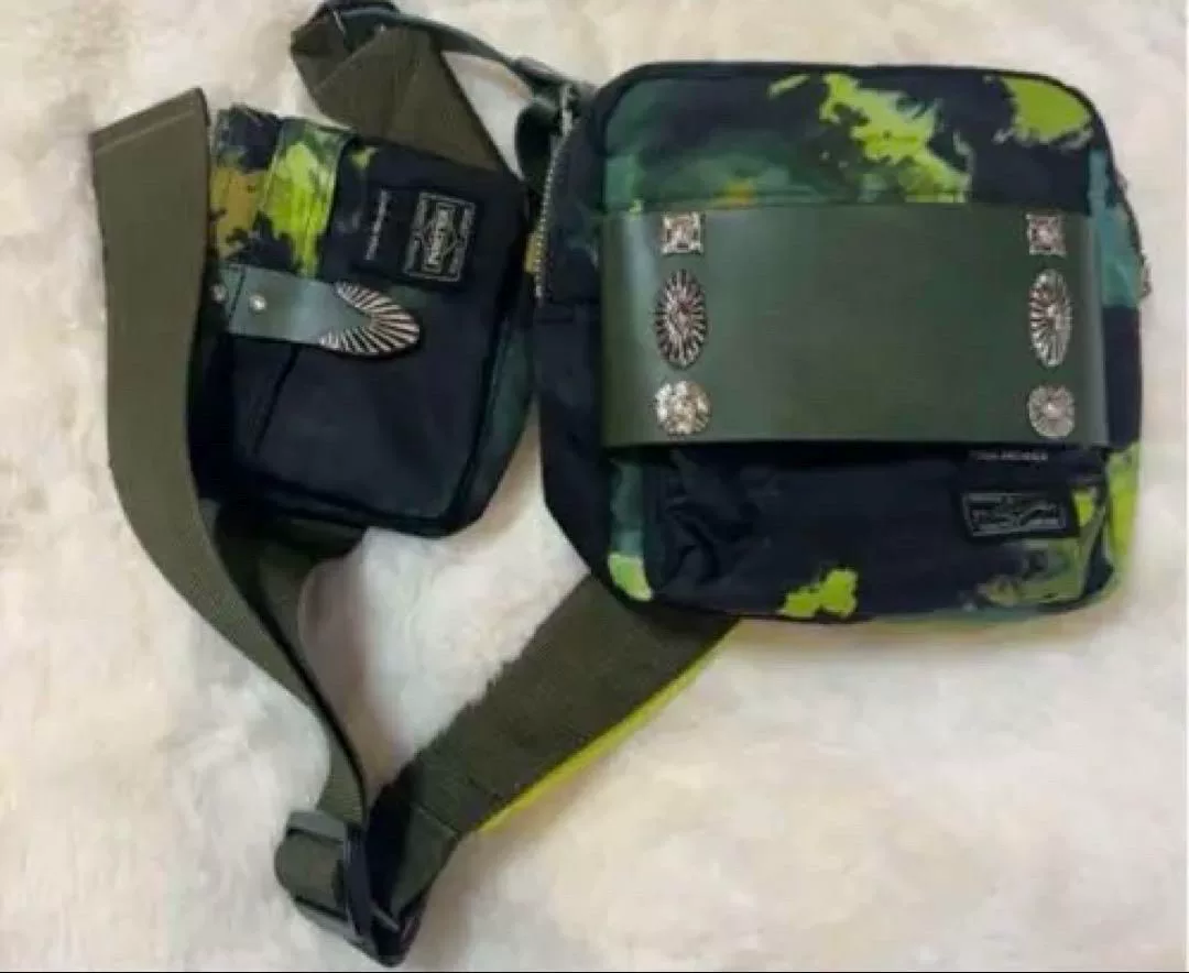 Porter Toga Camo Tie-Dye Waist Bag