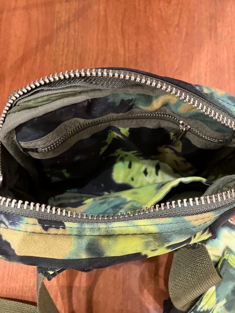 Porter Toga Camo Tie-Dye Waist Bag — back