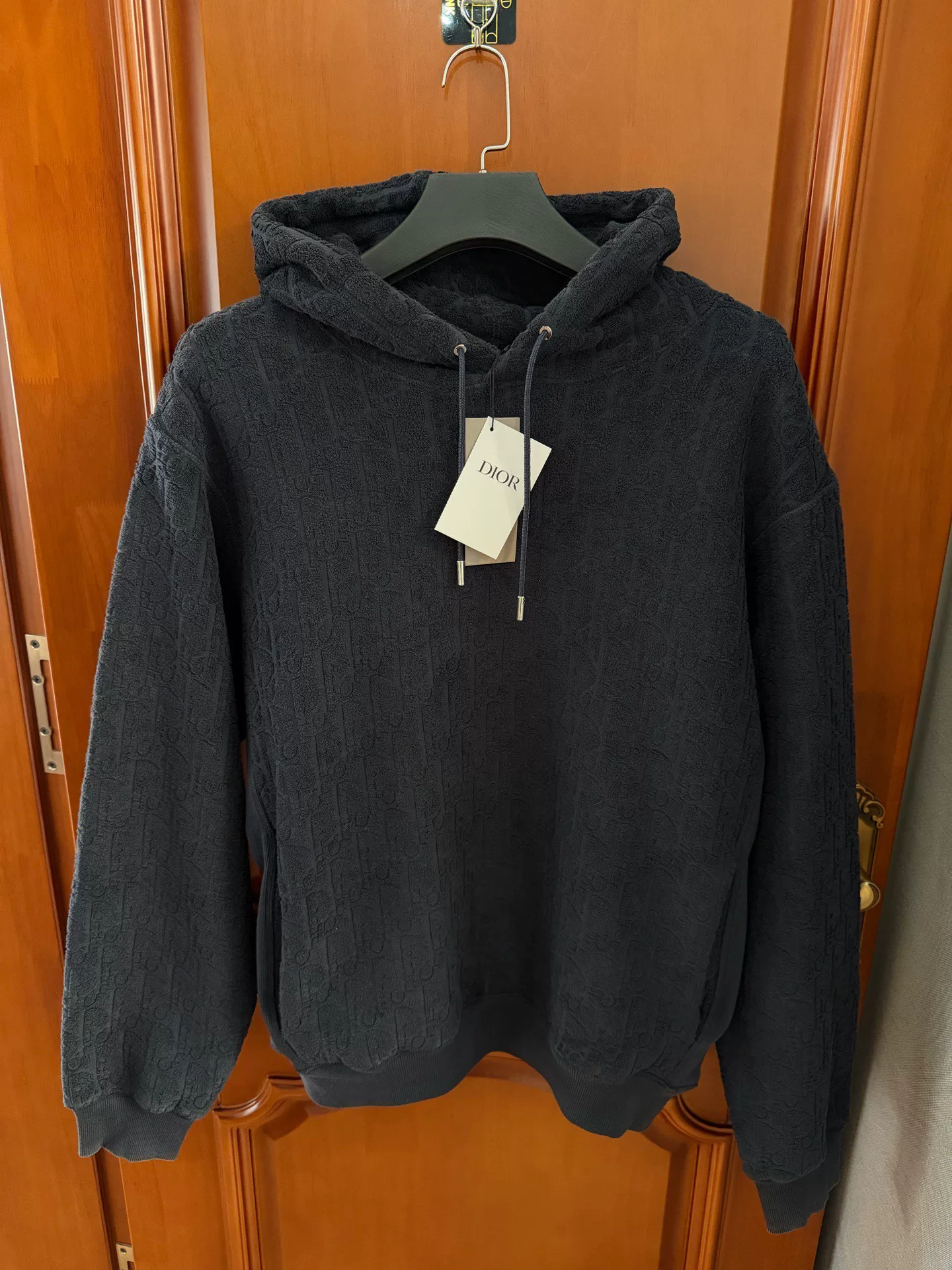 Dior Black Monogram Hoodie