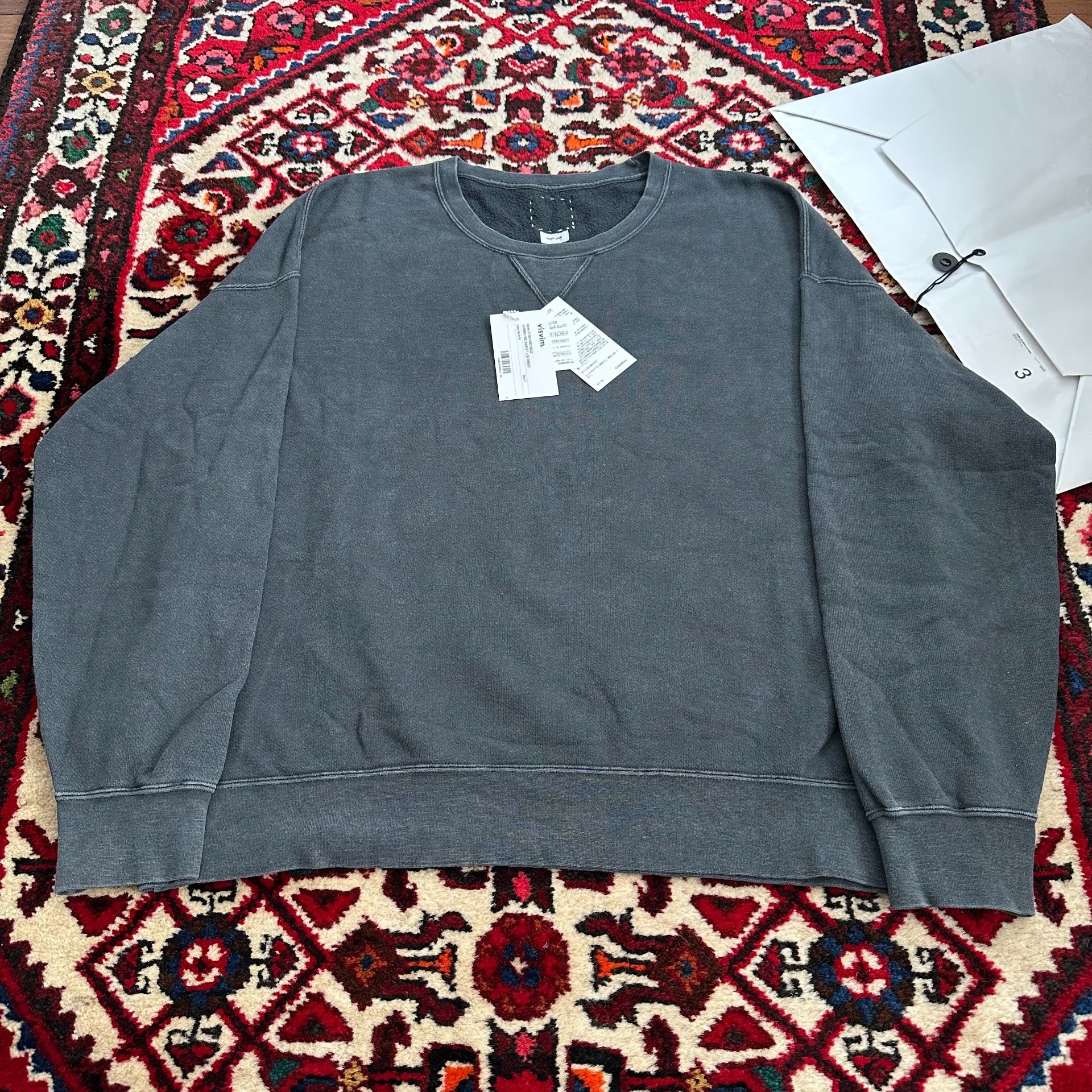 VISVIM 25SS JUMBO SB SWEAT — detail
