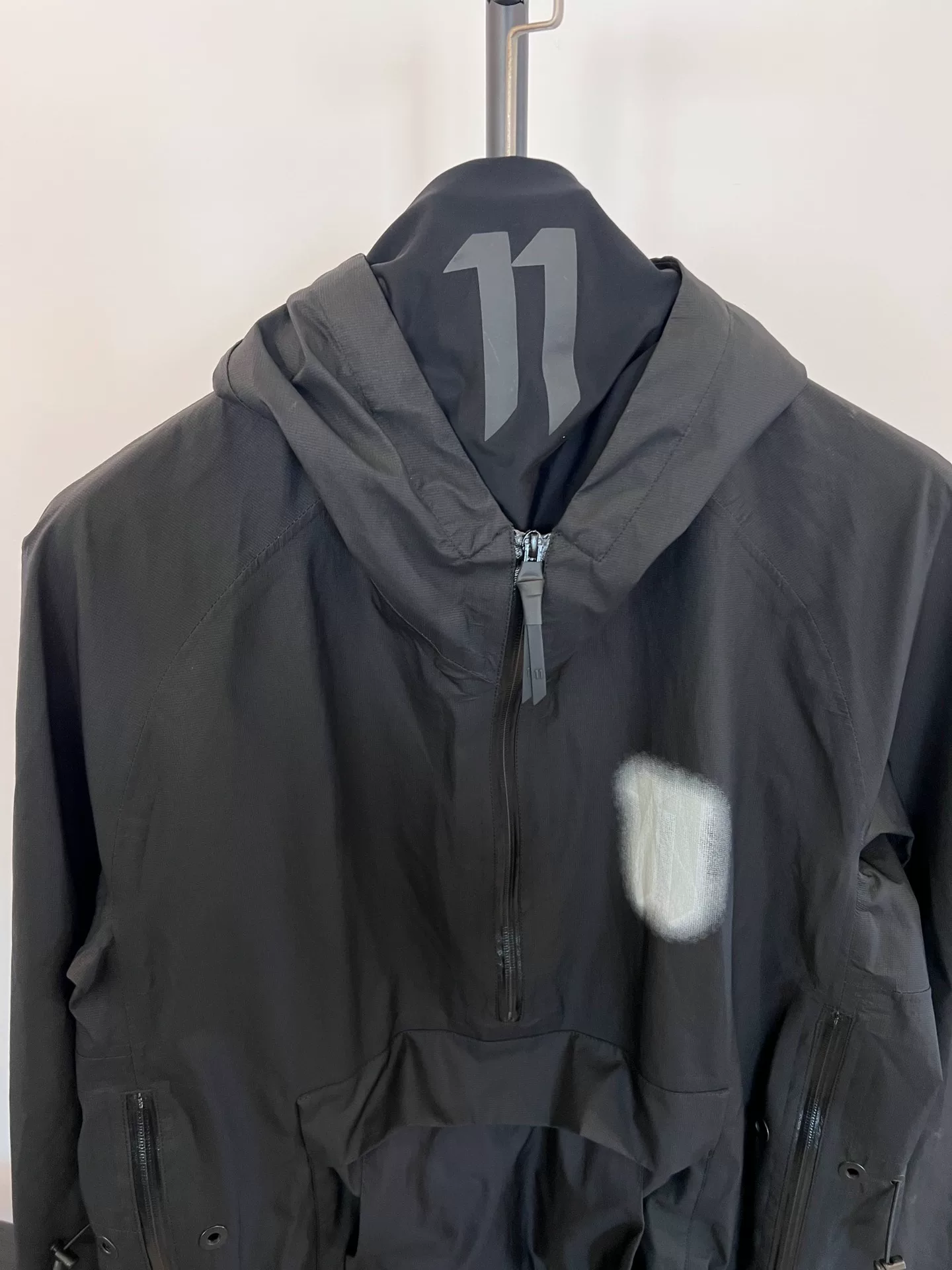 Boris Bidjan Saberi 11by BBS Mid-Length Jacket — detail