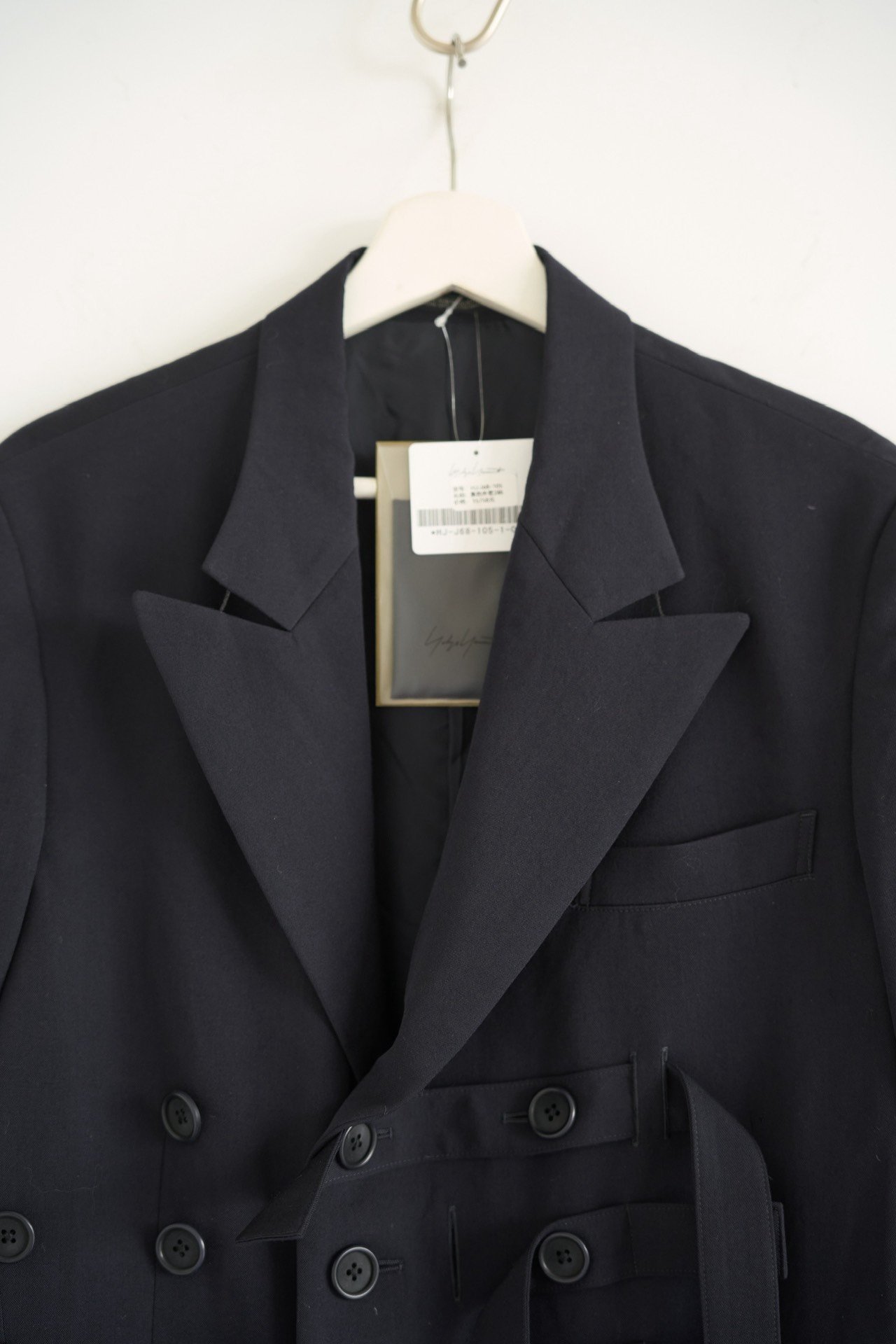 Yohji Yamamoto 2023AW Multi-Button Blazer — back