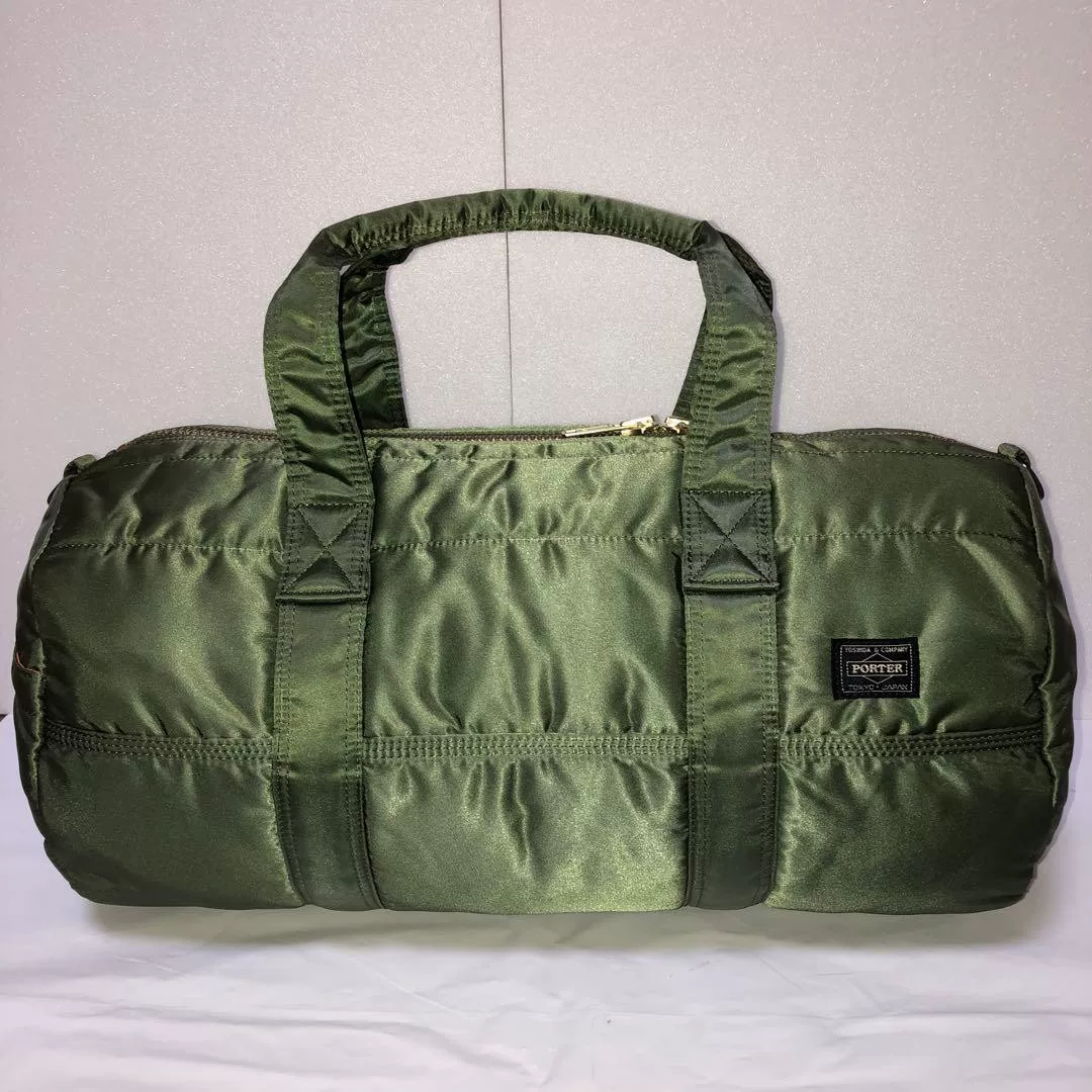 Porter Tanker Boston Bag S Green — detail