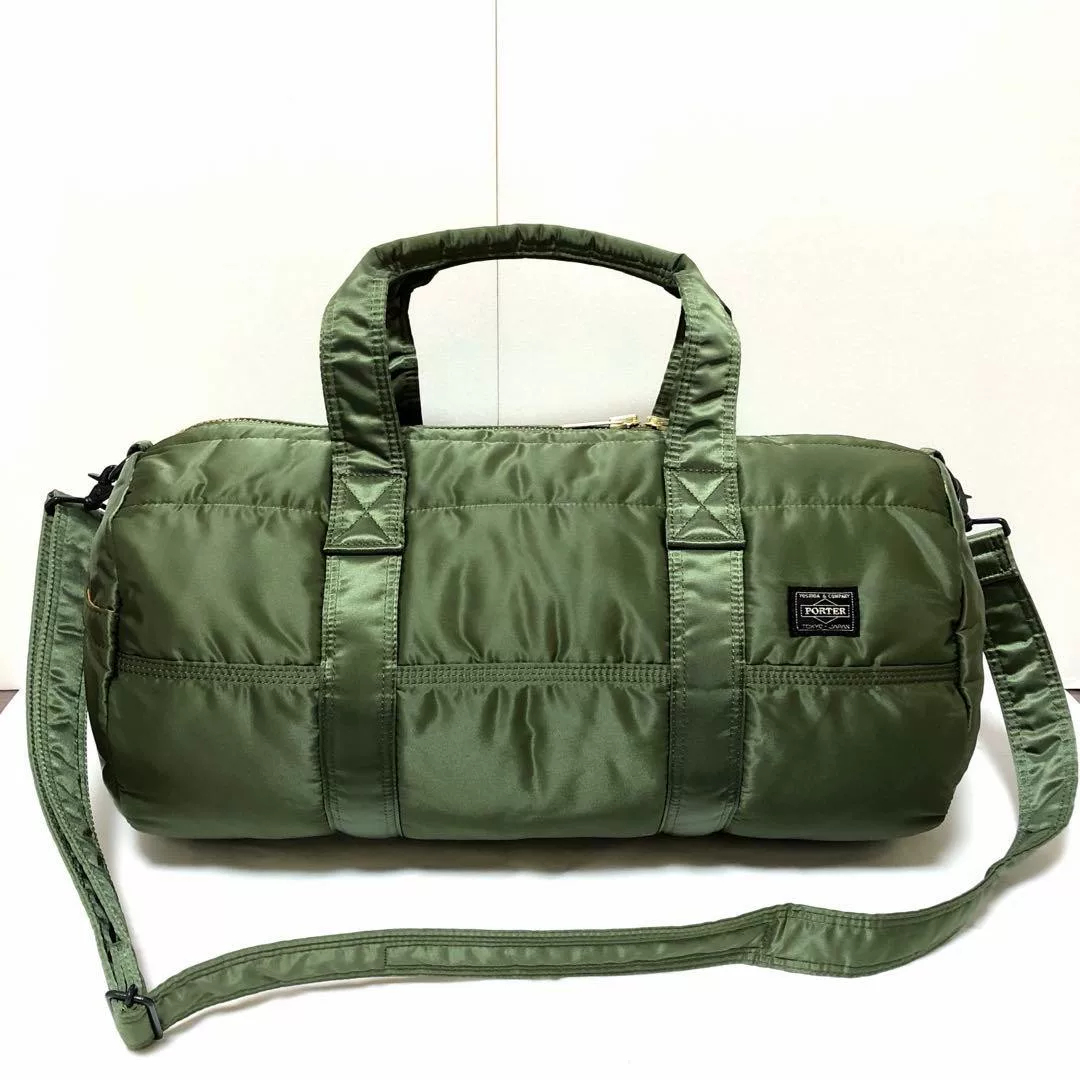 Porter Tanker Boston Bag S Green — back