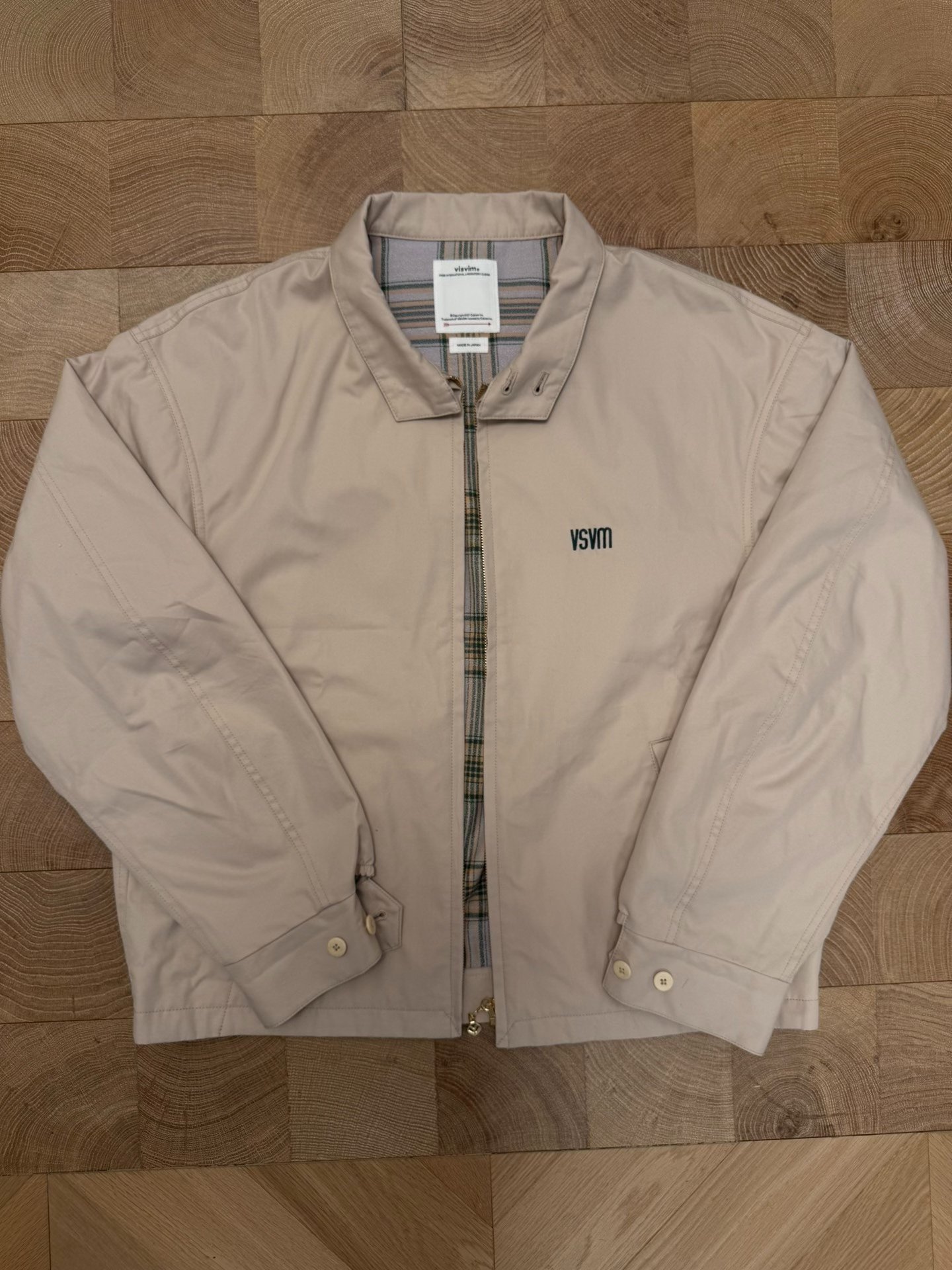 visvim KETCHIKAN Stand-Collar Harrington Jacket — detail