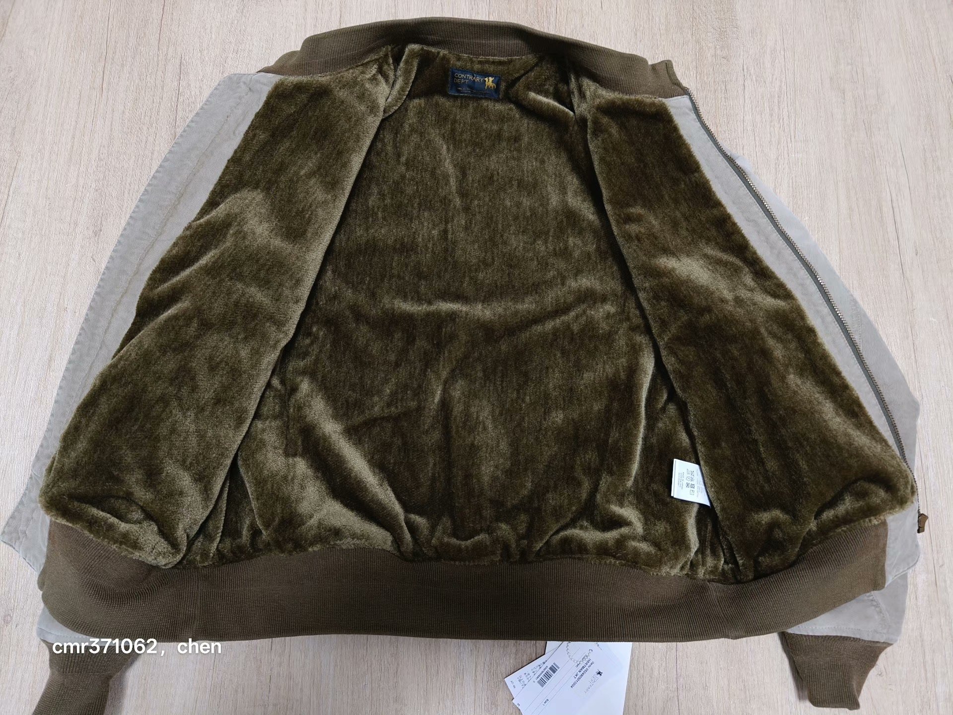 VISVIM 25 HARTMAN JKT — label