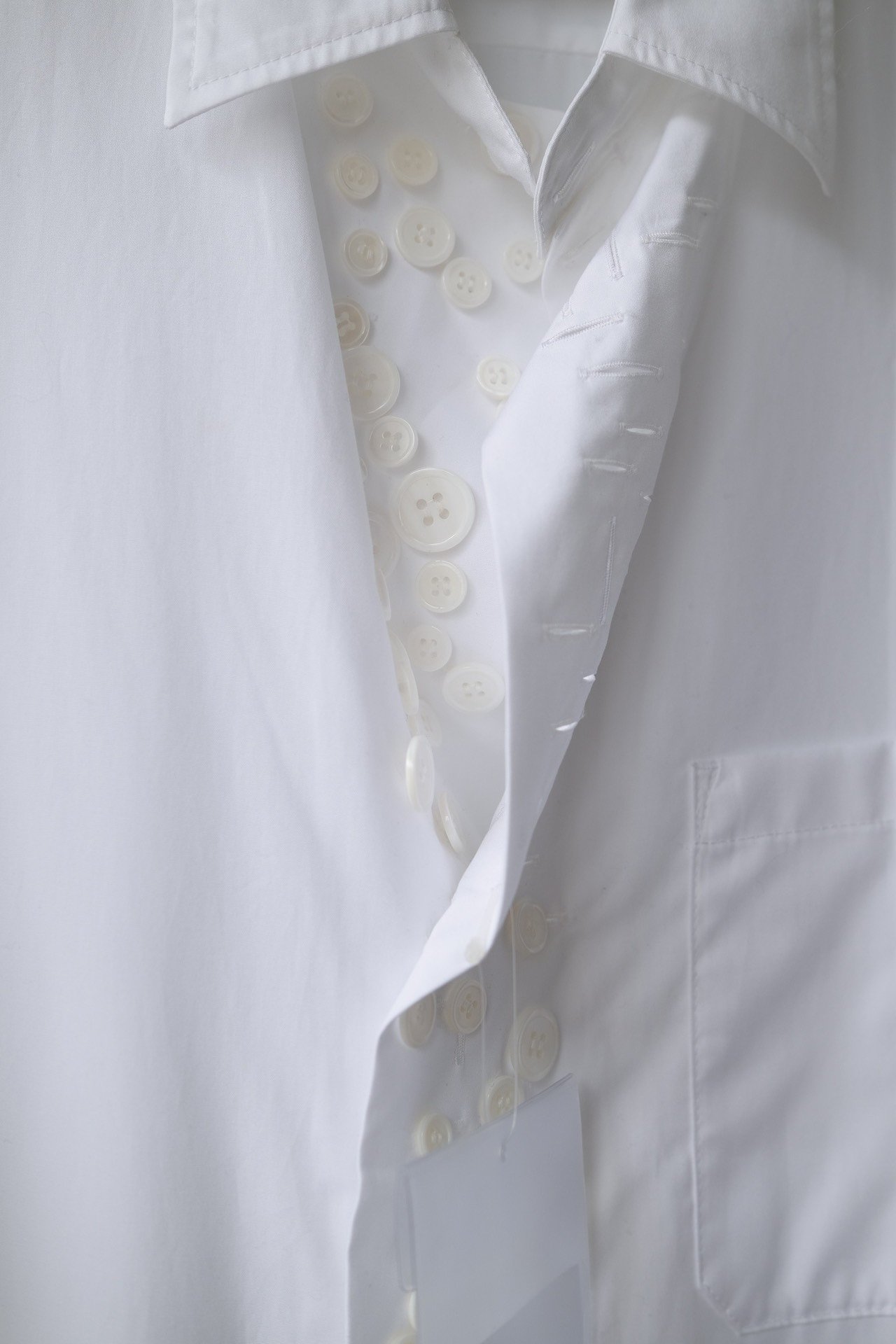 Yohji Yamamoto Pour Homme Short-Sleeve Shirt — back