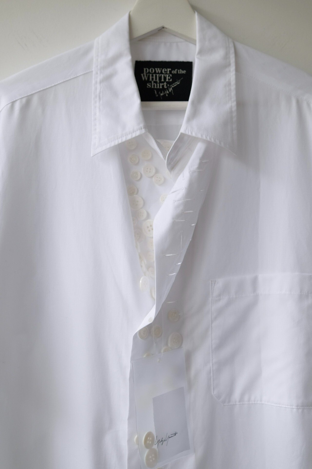 Yohji Yamamoto Pour Homme Short-Sleeve Shirt — detail